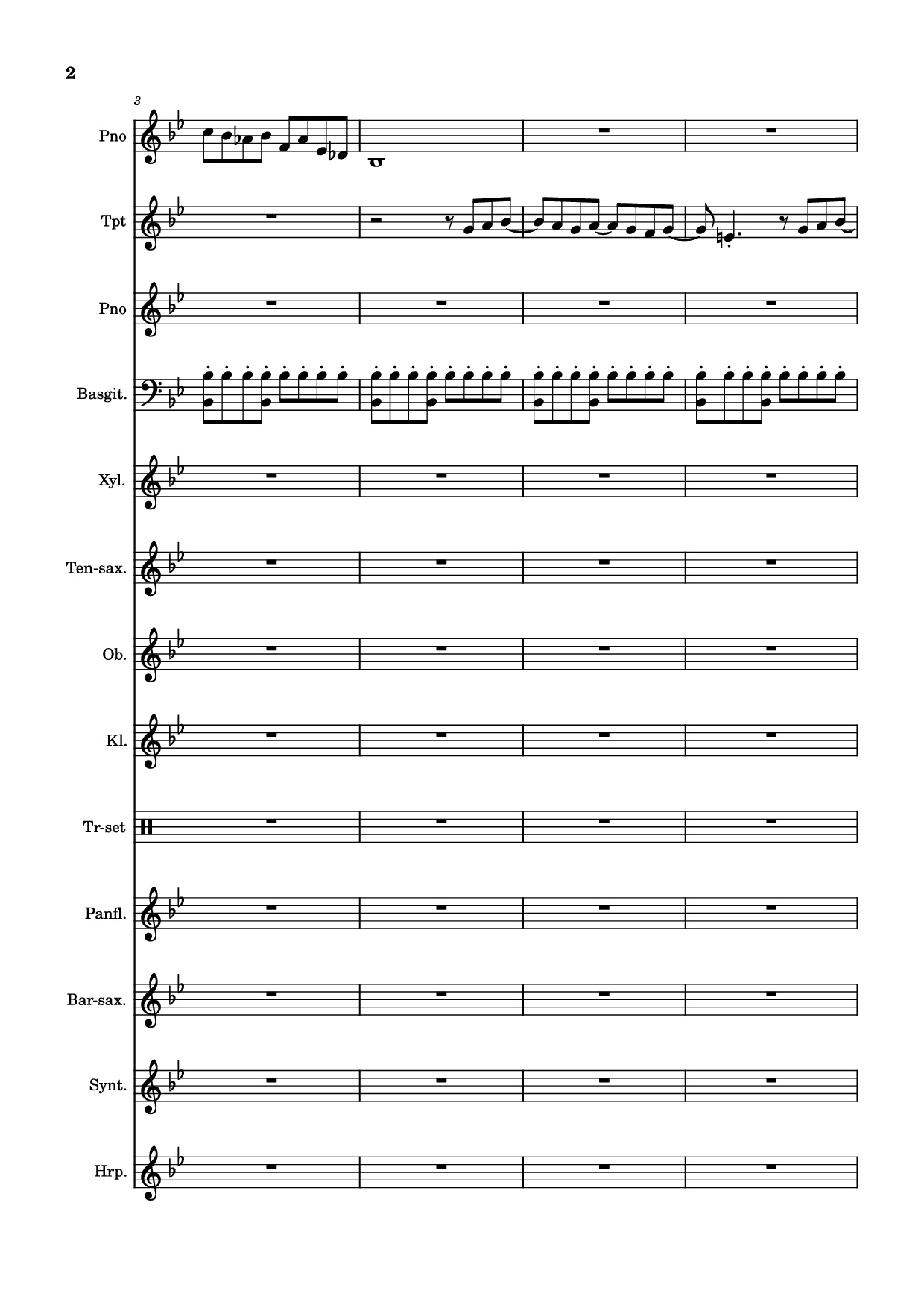 Trang 2 của Sheet nhạc PDF Piano bài hát After Today, A goofy movie - Powerline