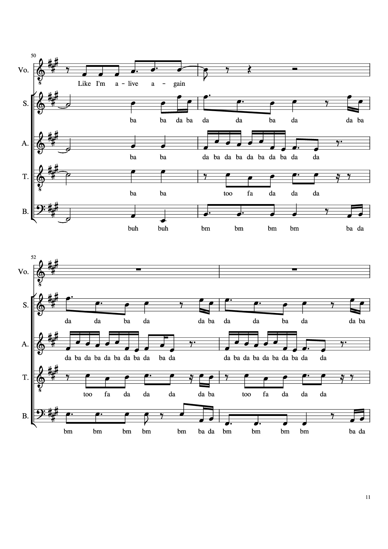 Trang 11 của Sheet nhạc PDF bài hát Adventure of a Lifetime - O.p.b. Coldplay