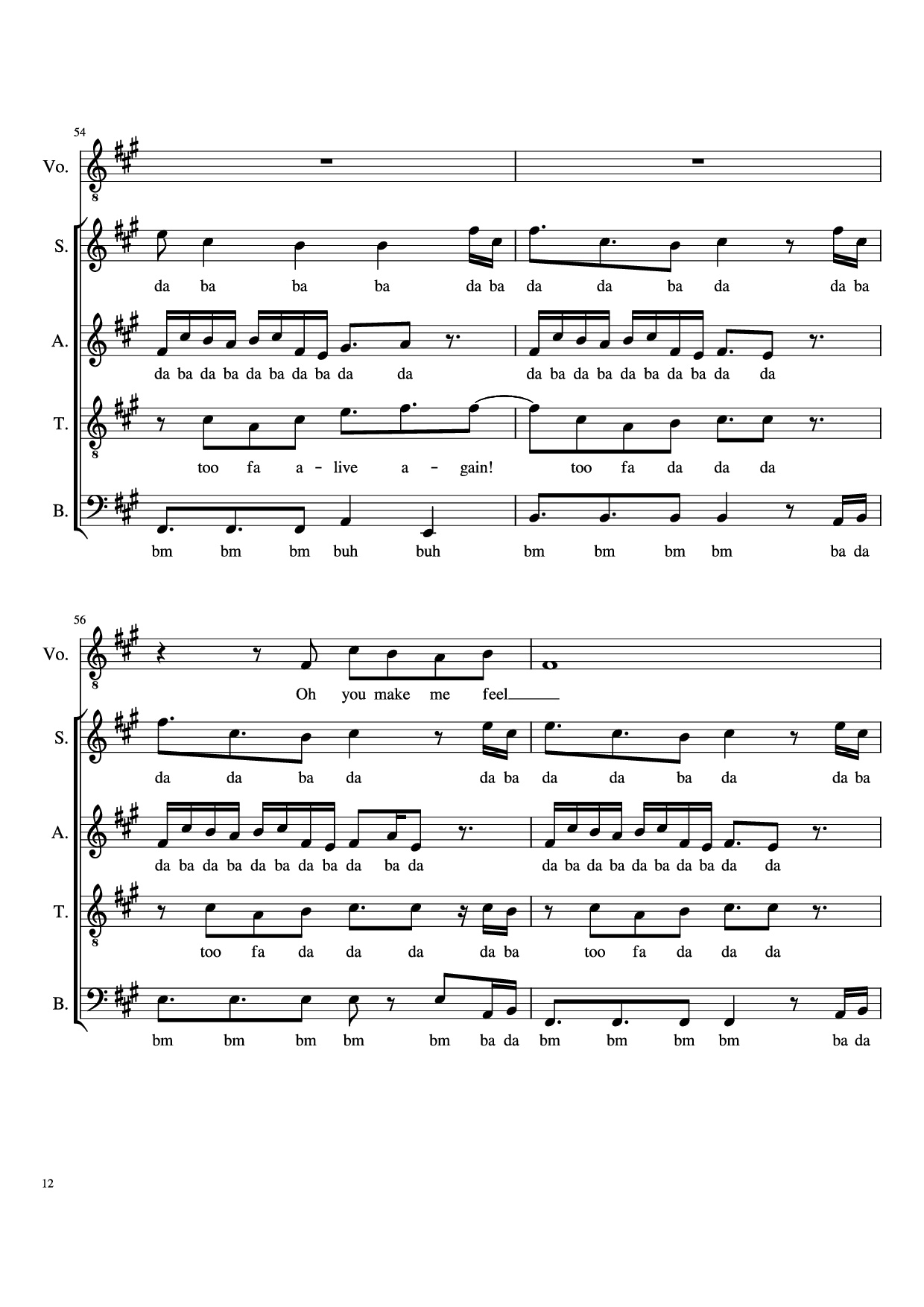 Trang 12 của Sheet nhạc PDF bài hát Adventure of a Lifetime - O.p.b. Coldplay