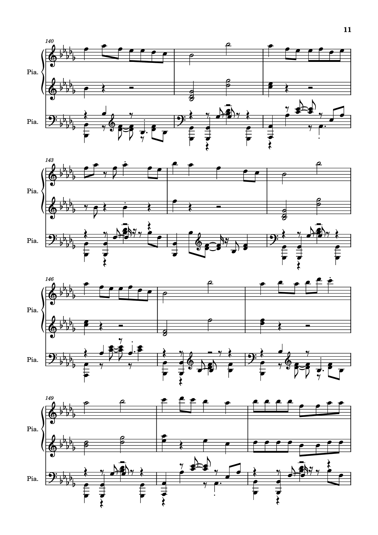Trang 11 của Sheet nhạc PDF Piano bài hát Hinkik - Time Leaper Piano - Undefined