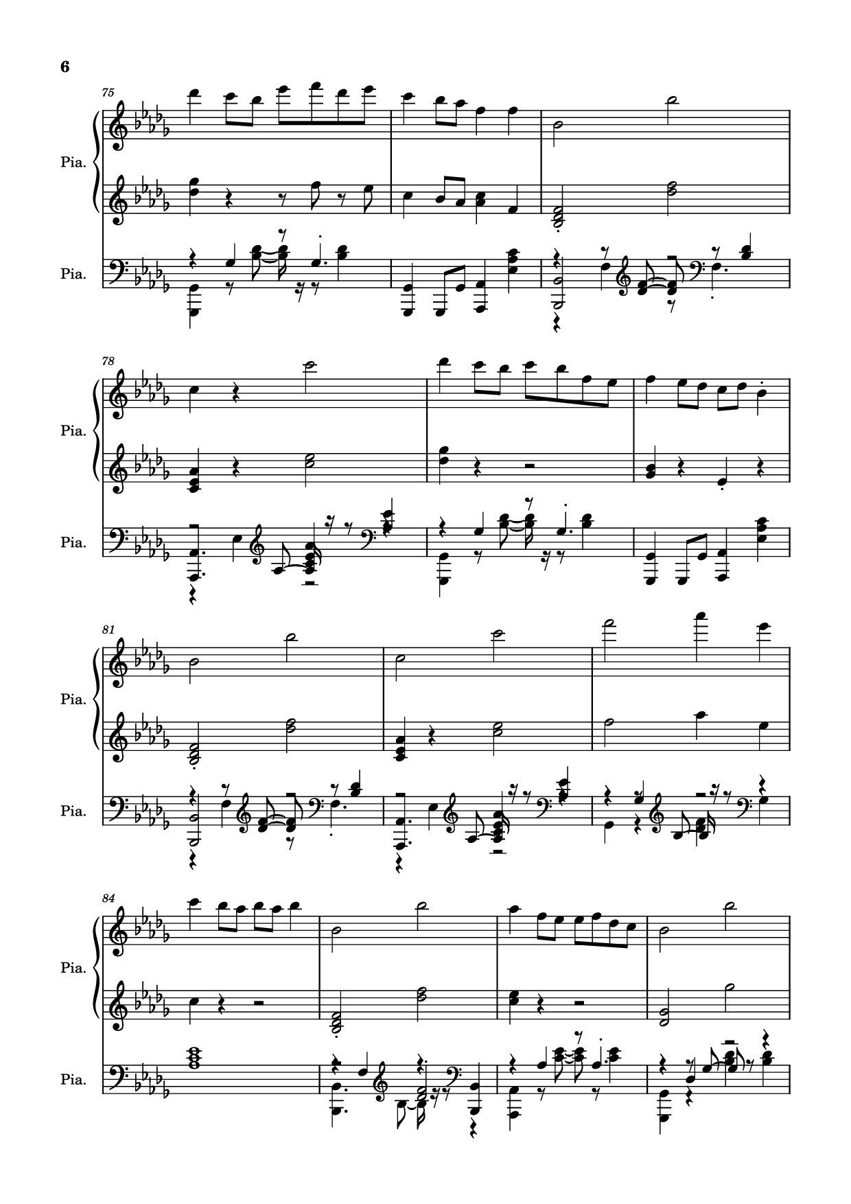 Trang 6 của Sheet nhạc PDF Piano bài hát Hinkik - Time Leaper Piano - Undefined