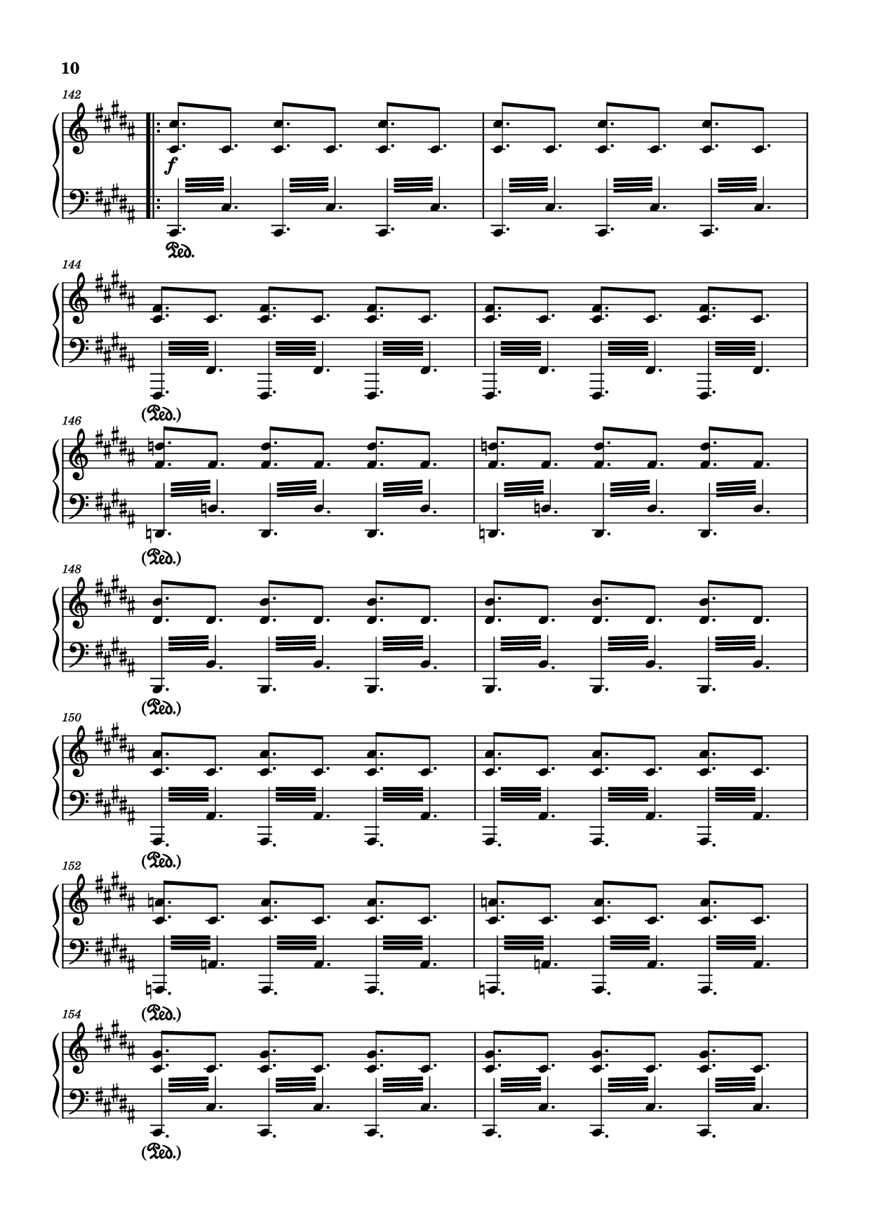 Trang 10 của Sheet nhạc PDF bài hát Rockets Fall On Rocket Falls Piano - Transcribed by: Sam Anderson