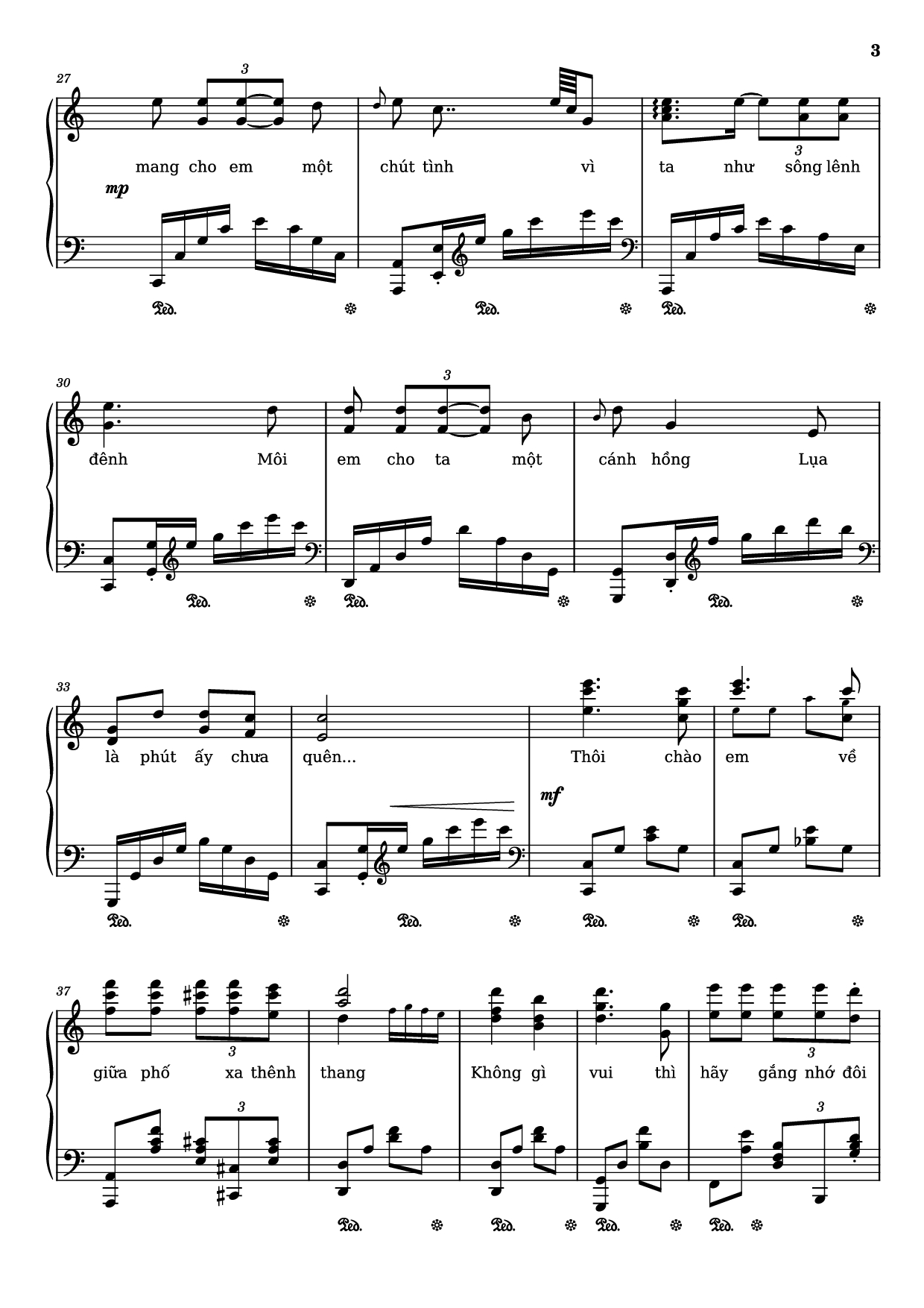 Trang 3 của Sheet nhạc PDF Piano bài hát Quỳnh hương Piano - Trịnh Công Sơn, 1974