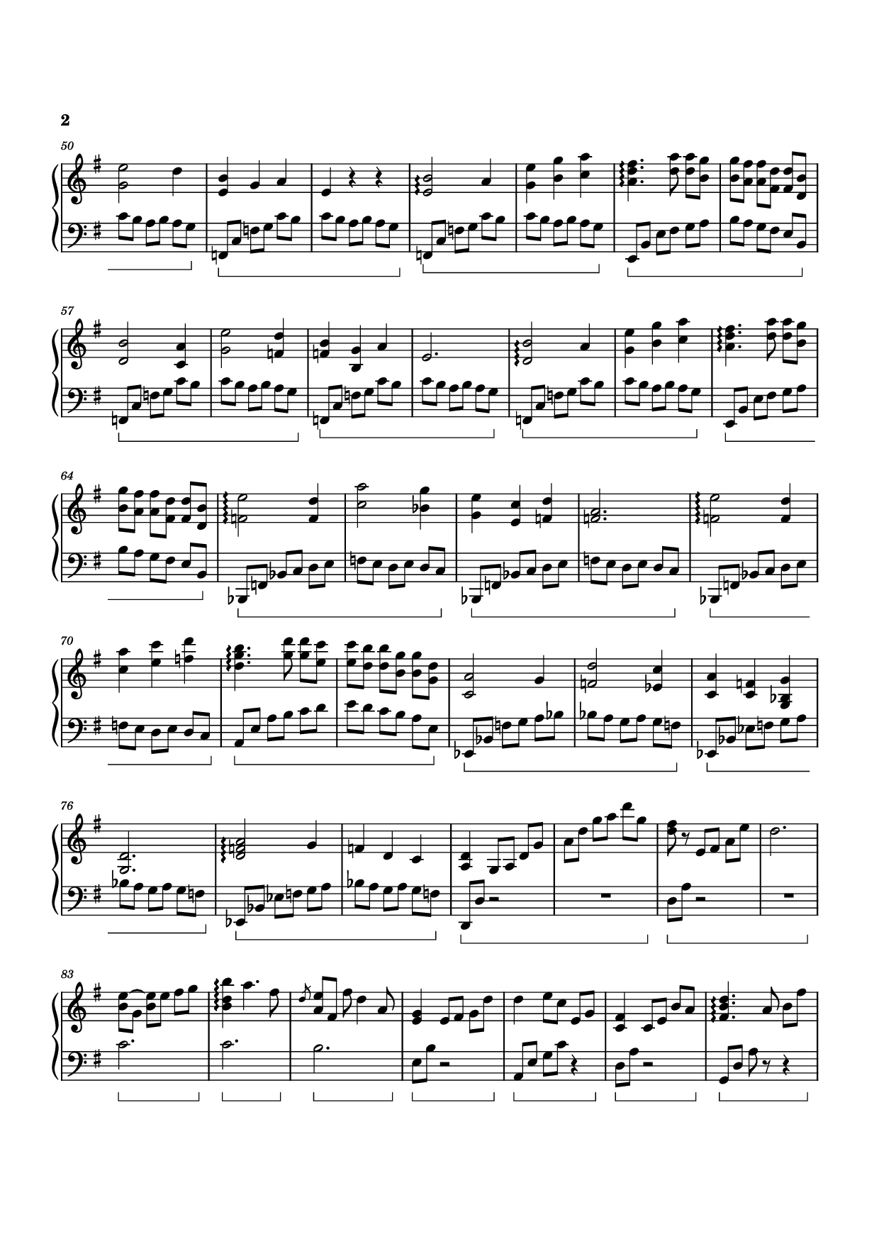 Trang 2 của Sheet nhạc PDF Piano bài hát Memories of Alice Piano - Izumi Hirotaka