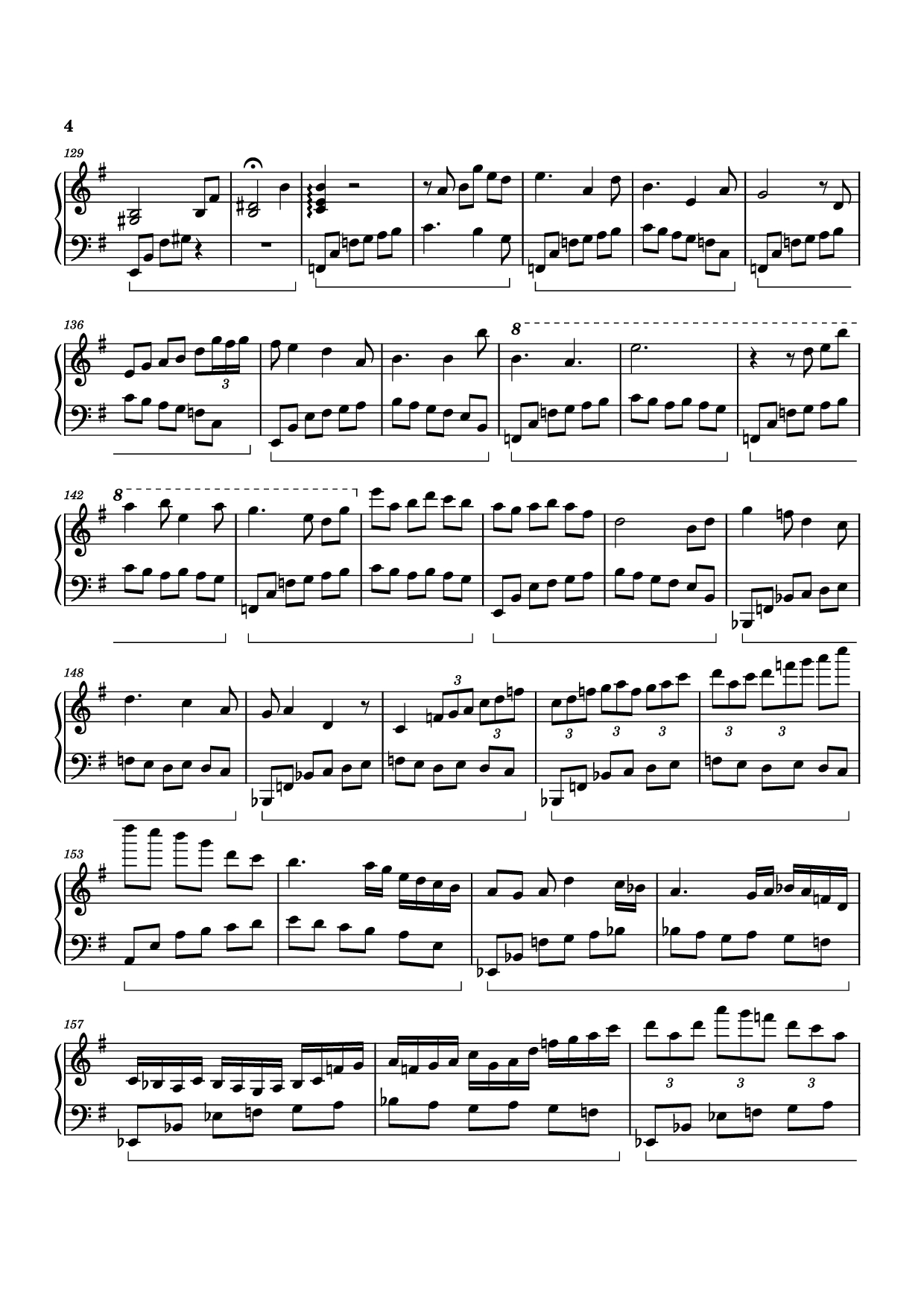 Trang 4 của Sheet nhạc PDF Piano bài hát Memories of Alice Piano - Izumi Hirotaka