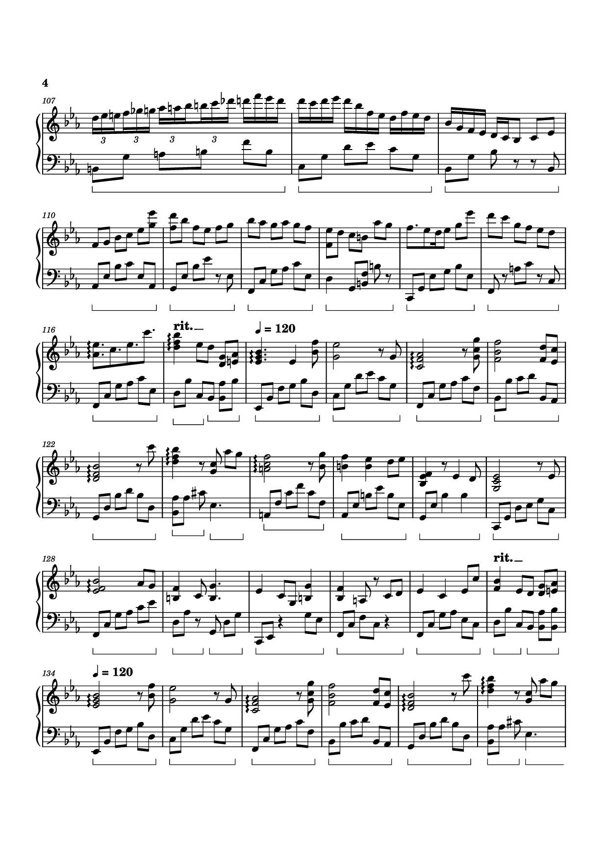 Trang 4 của Sheet nhạc PDF Piano bài hát Heartland Piano - Izumi Hirotaka