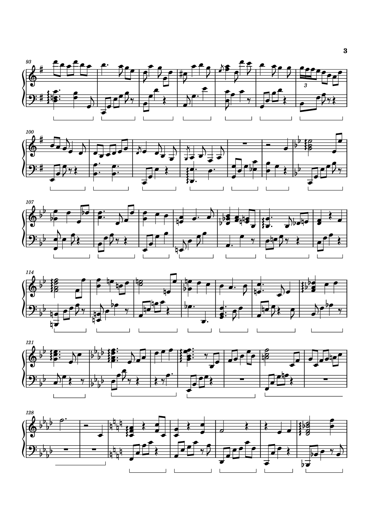 Trang 3 của Sheet nhạc PDF Piano bài hát Prelude Piano - Izumi Hirotaka