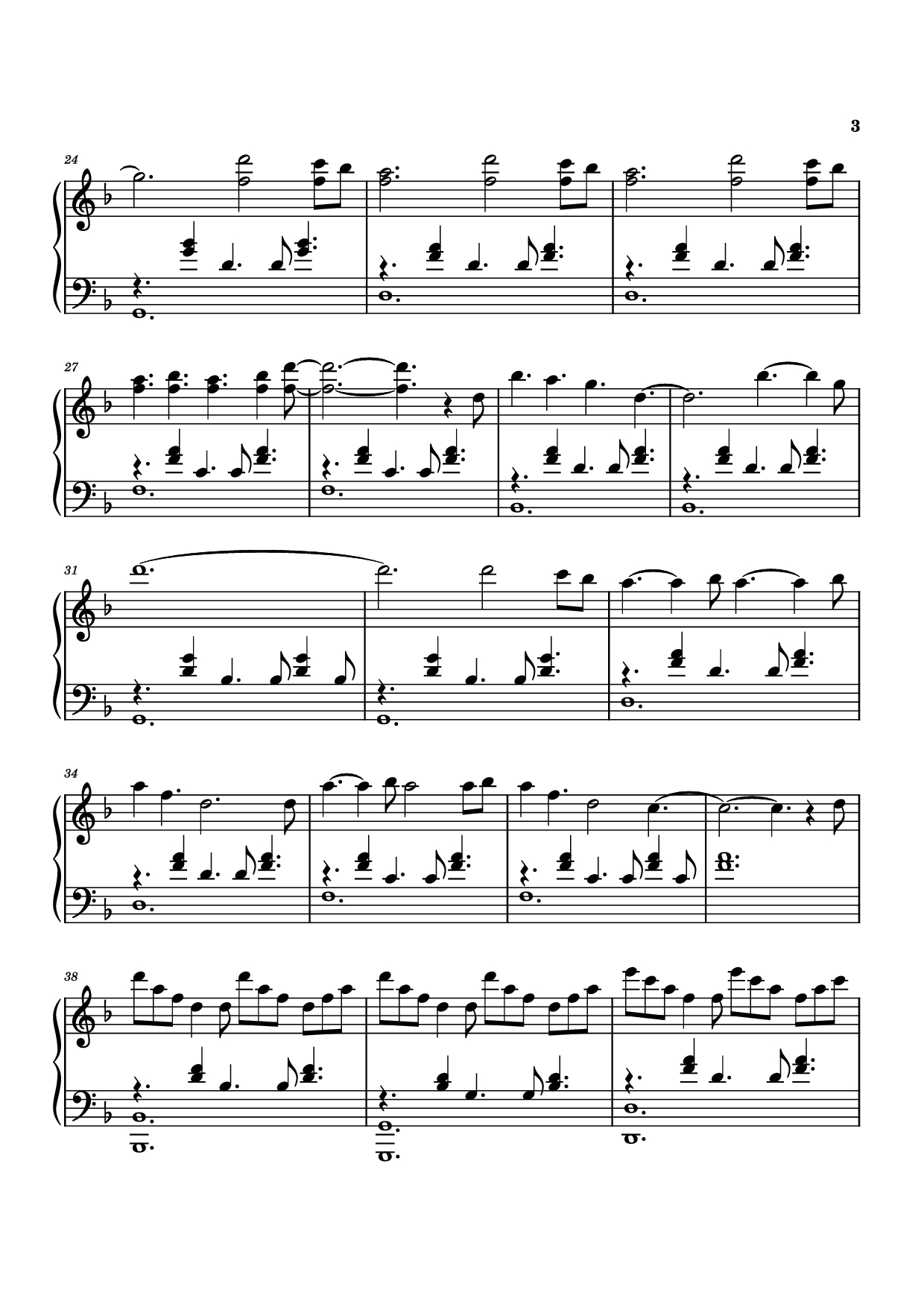 Trang 3 của Sheet nhạc PDF Piano bài hát Idea 9 Piano - Gibran Alcocer