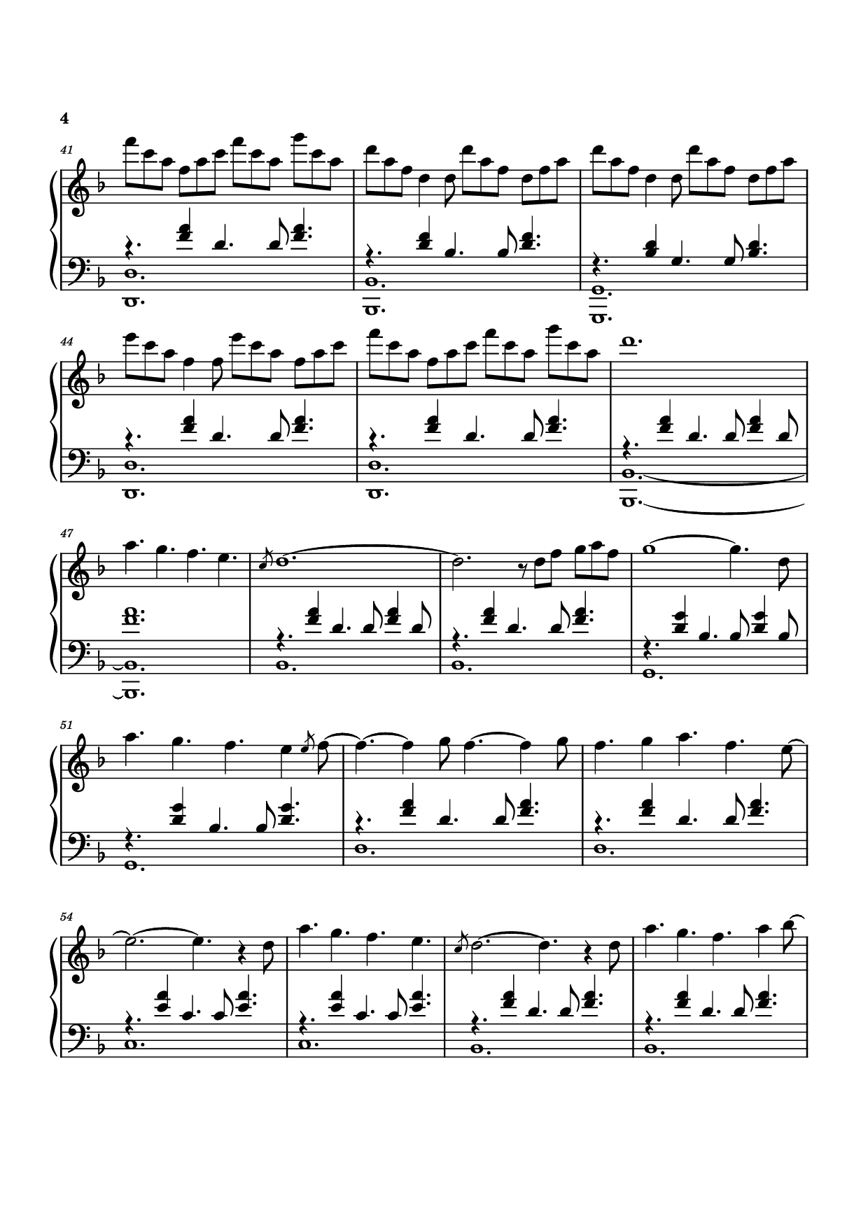 Trang 4 của Sheet nhạc PDF Piano bài hát Idea 9 Piano - Gibran Alcocer