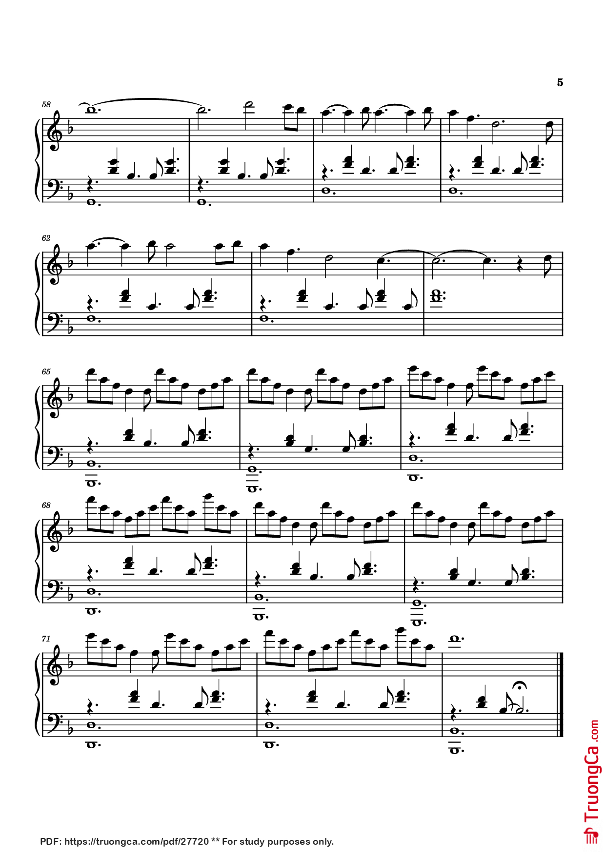Trang 5 của Sheet nhạc PDF Piano bài hát Idea 9 Piano - Gibran Alcocer
