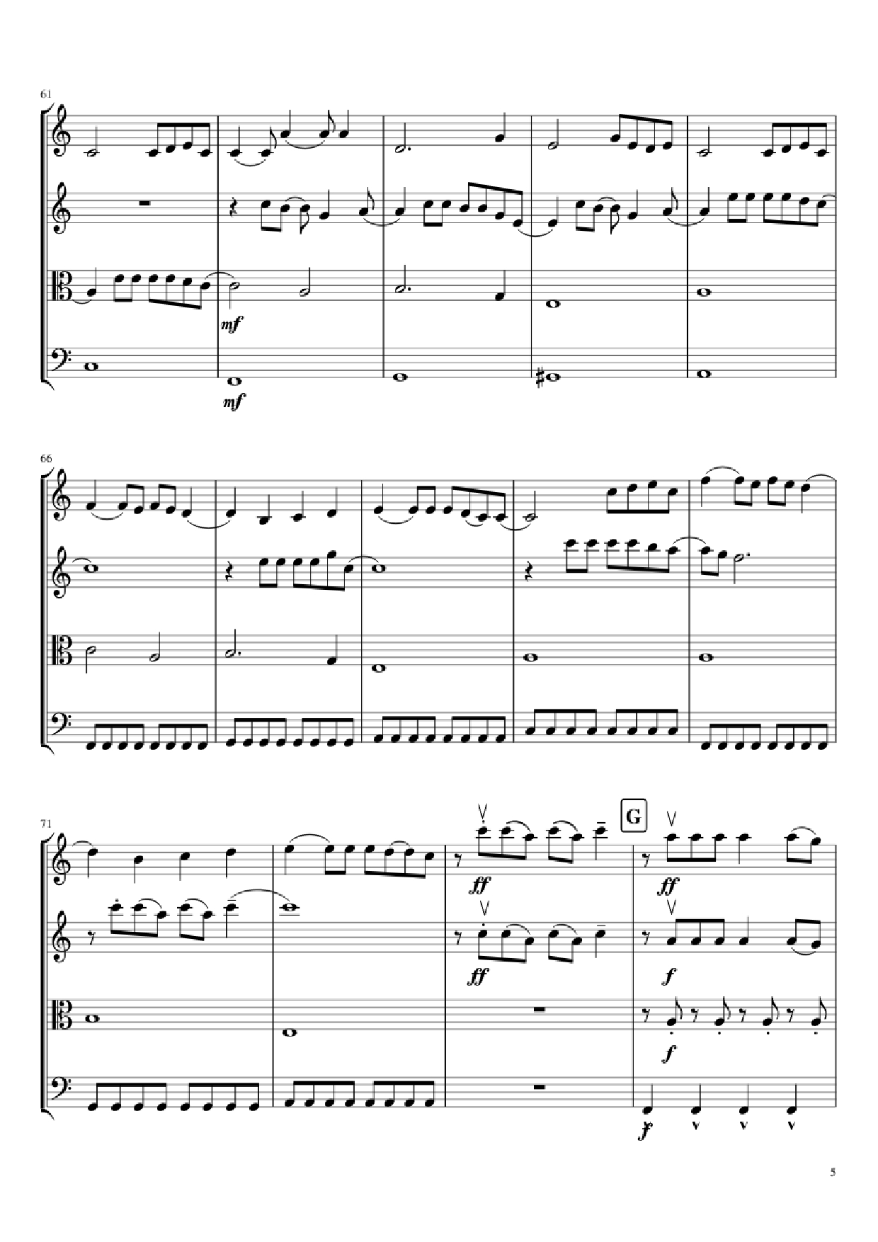 Trang 5 của Sheet nhạc PDF bài hát Mal Romance Violin - Lady Gaga Arr. by Potter