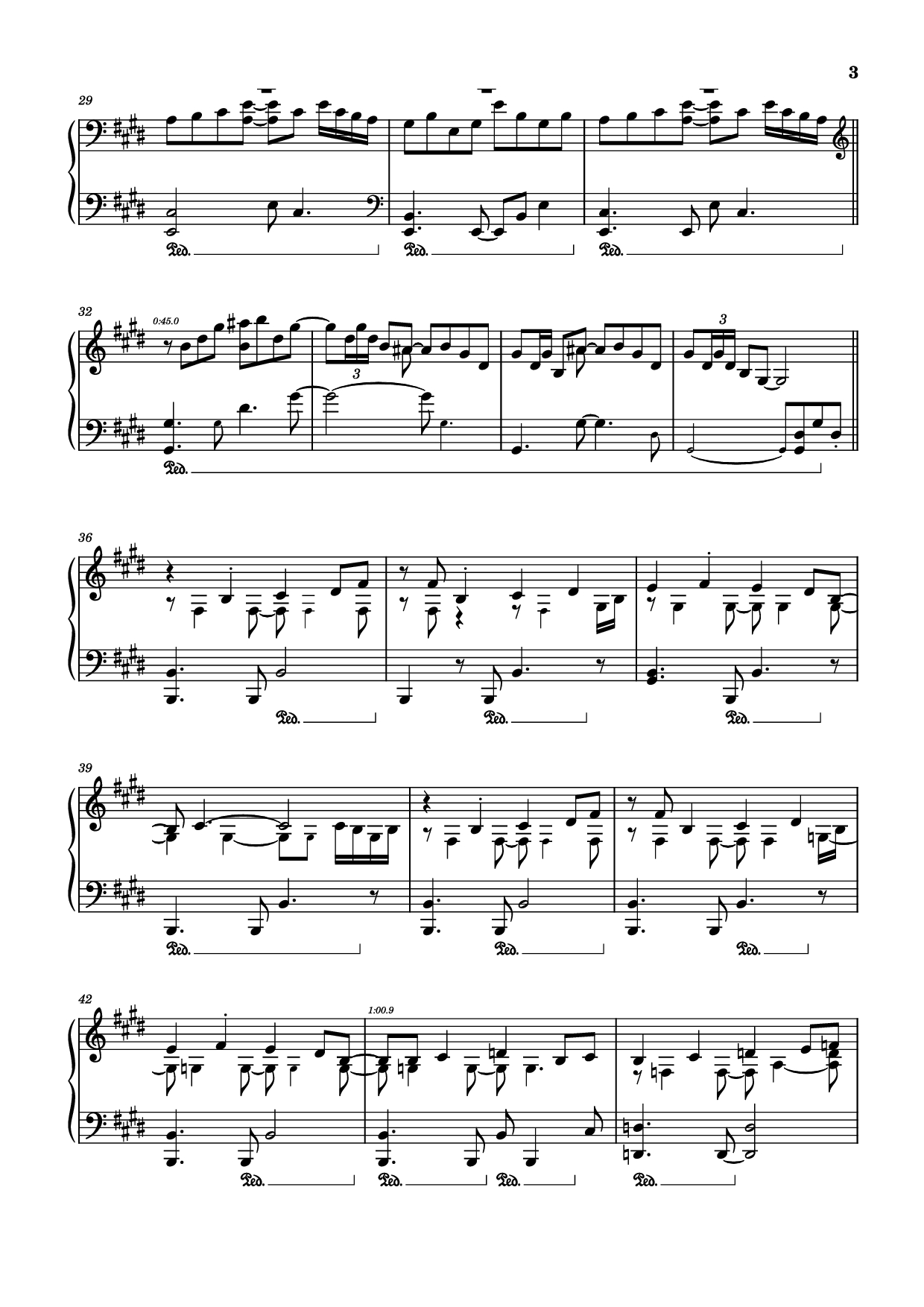 Trang 3 của Sheet nhạc PDF Piano bài hát 