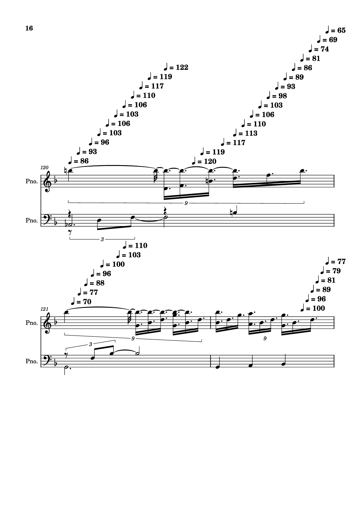 Trang 16 của Sheet nhạc PDF Piano bài hát score-5bdfbd0626702694b8d652a63c658d6b Piano - Undefined