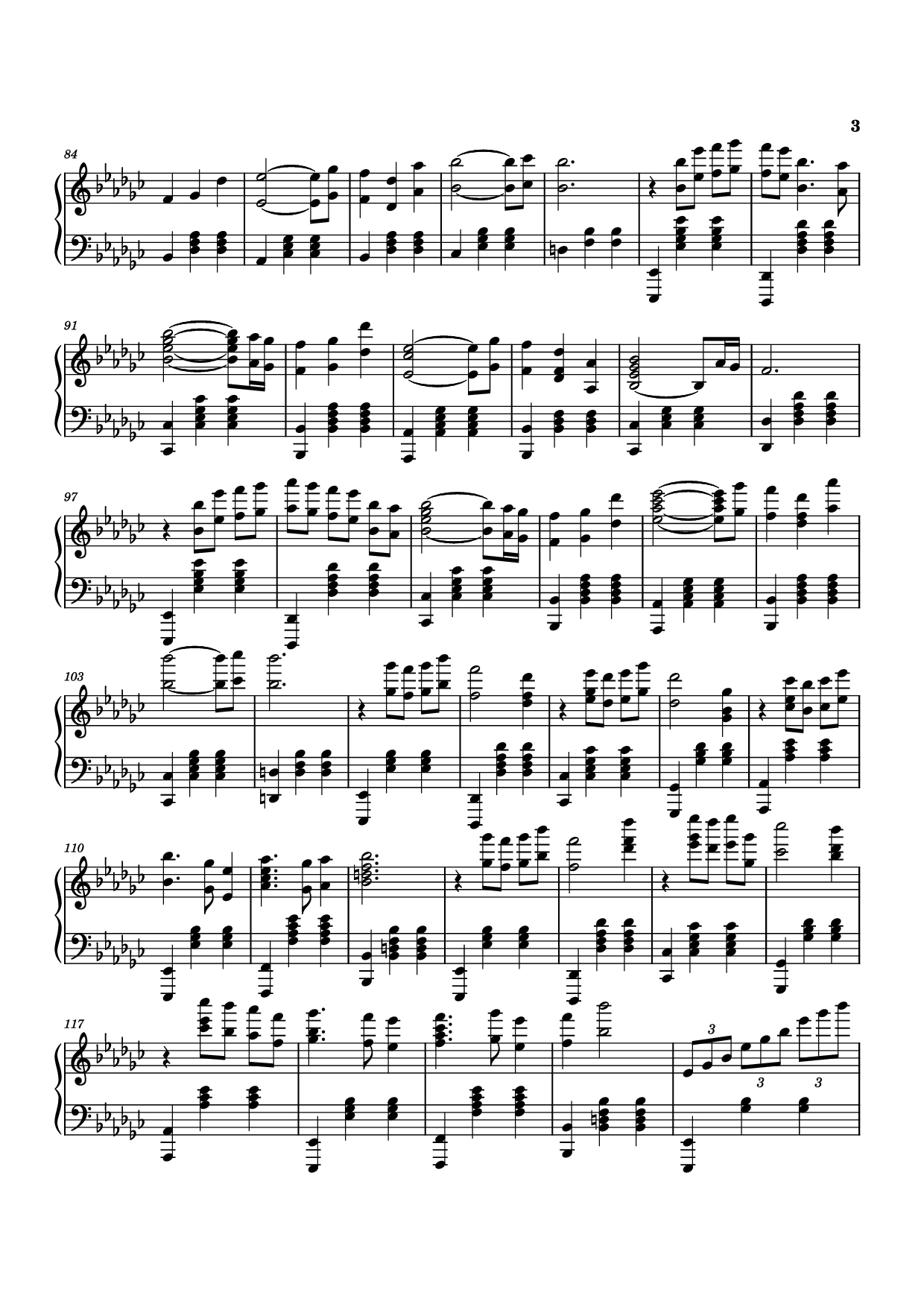Trang 3 của Sheet nhạc PDF Piano bài hát Ofelia Piano - Juan Arenosa
