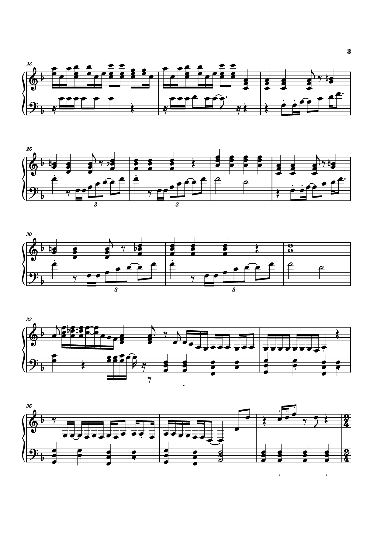 Trang 3 của Sheet nhạc PDF Piano bài hát Another Man