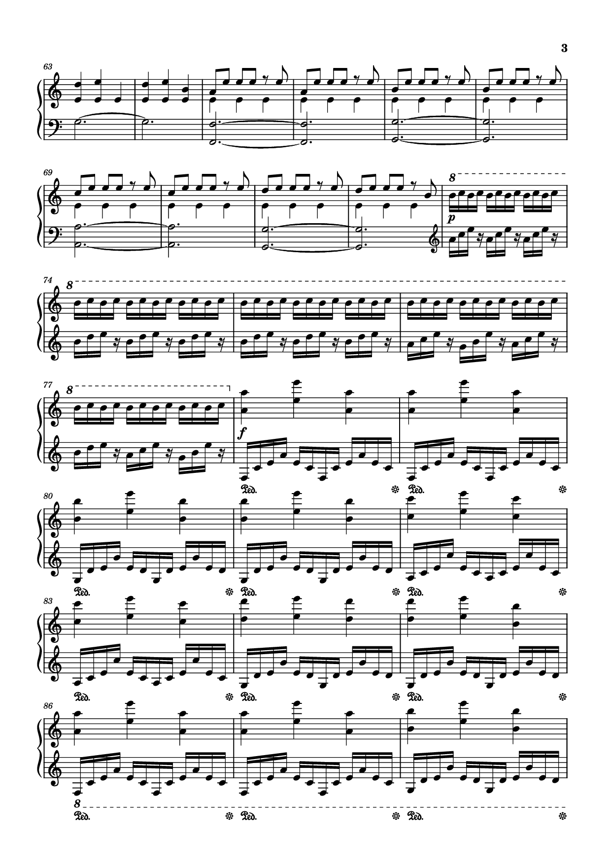 Trang 3 của Sheet nhạc PDF Piano bài hát Interstellar Piano - Композитор / аранжировщик