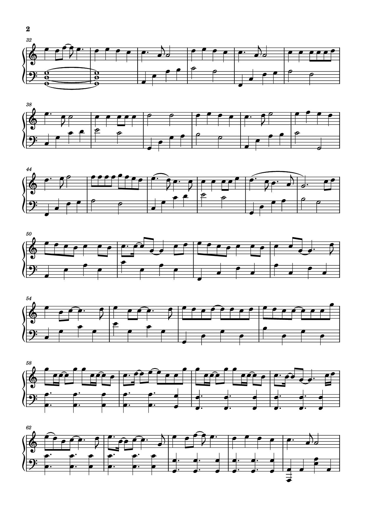 Trang 2 của Sheet nhạc PDF Piano bài hát Mất kết nối Piano - Dương Domic