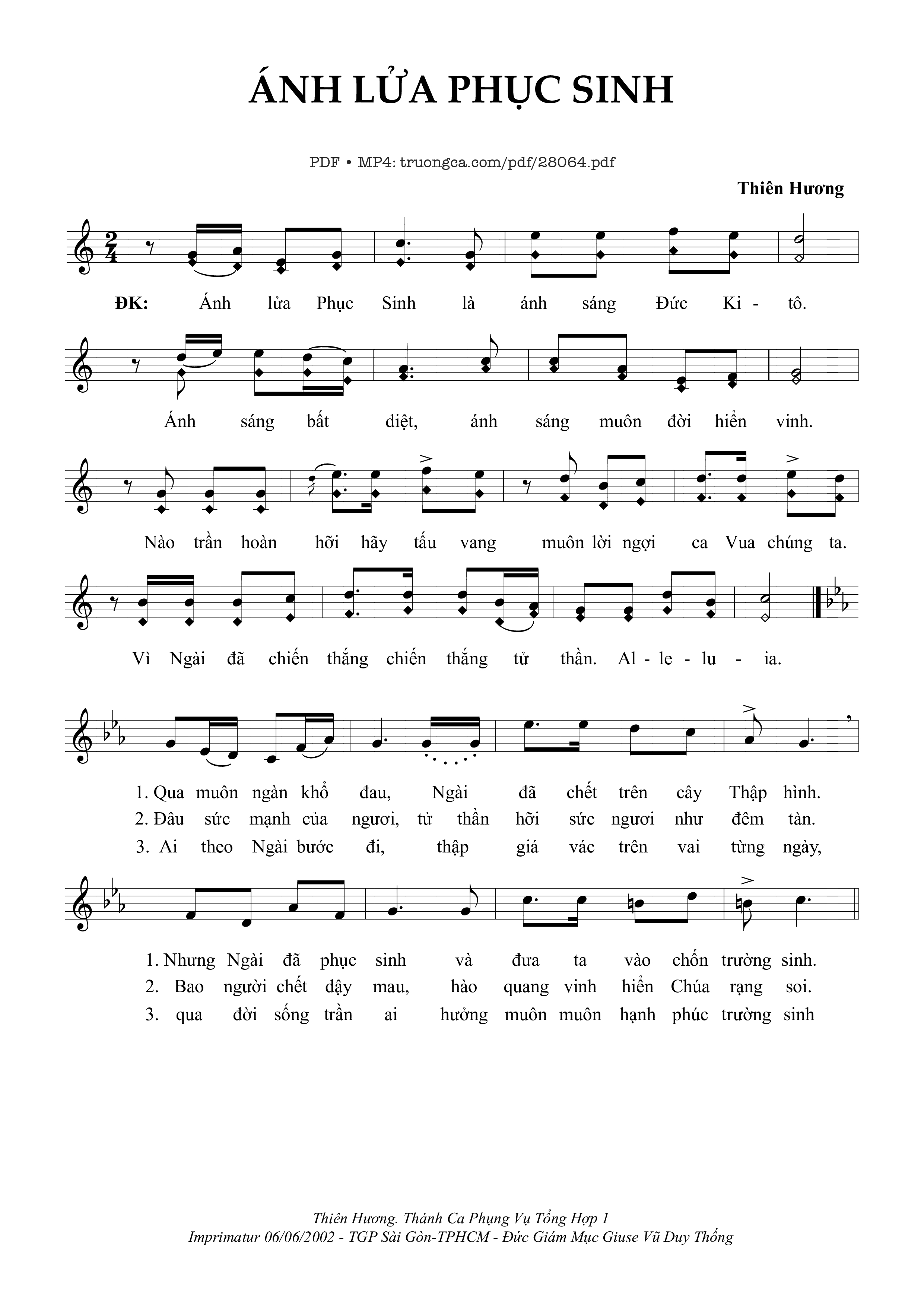 Ánh Lửa Phục Sinh