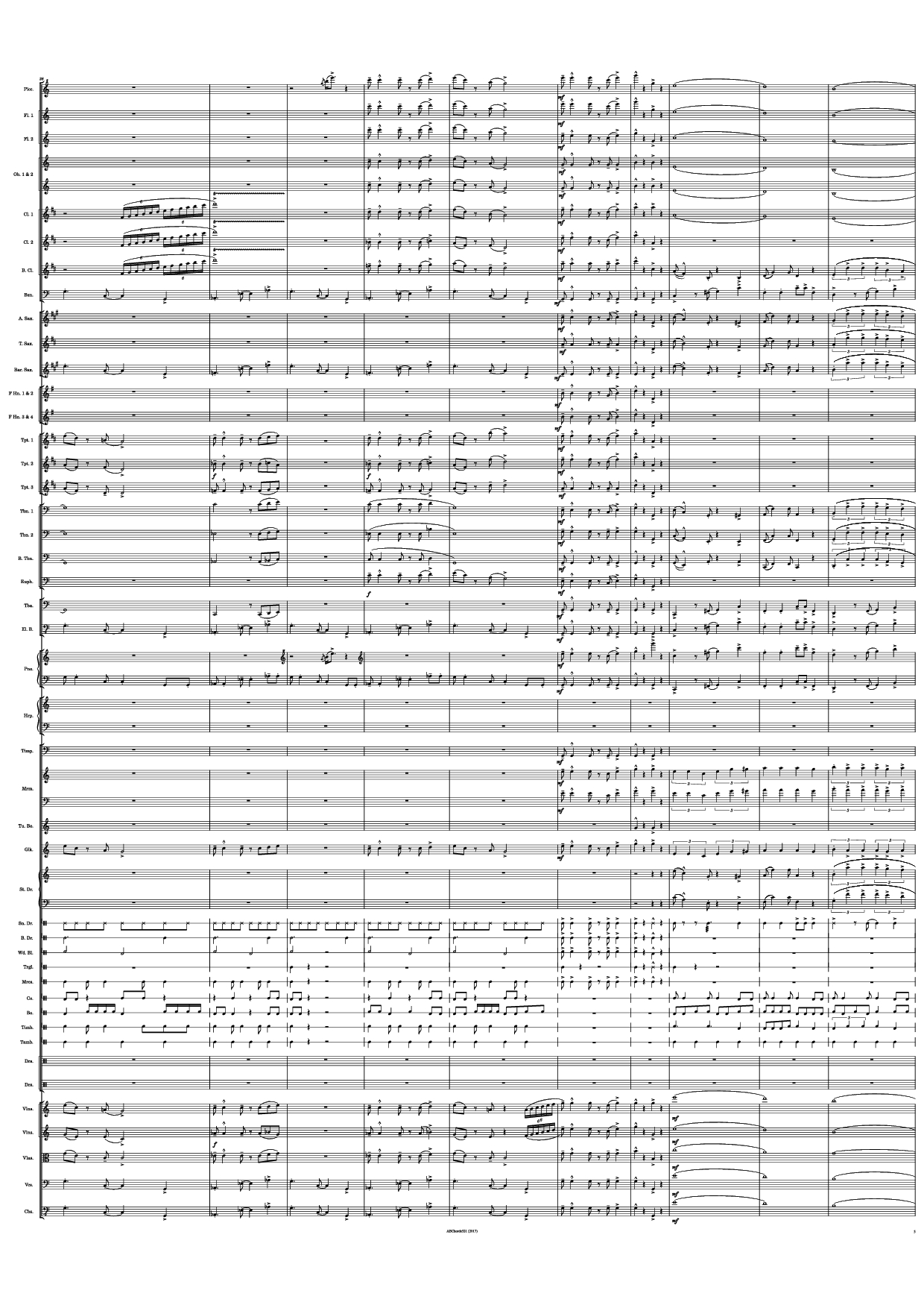 Trang 5 của Sheet nhạc PDF bài hát Super Mario Bros. Theme Piano - Music originally by: Nintendo