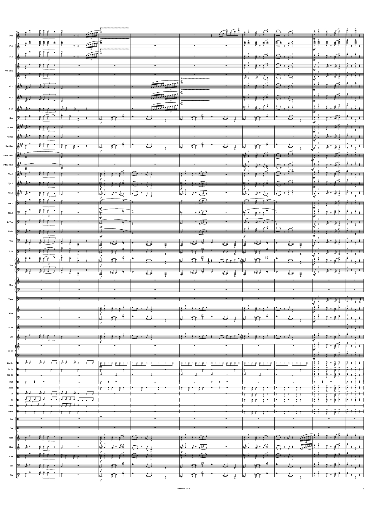 Trang 7 của Sheet nhạc PDF bài hát Super Mario Bros. Theme Piano - Music originally by: Nintendo