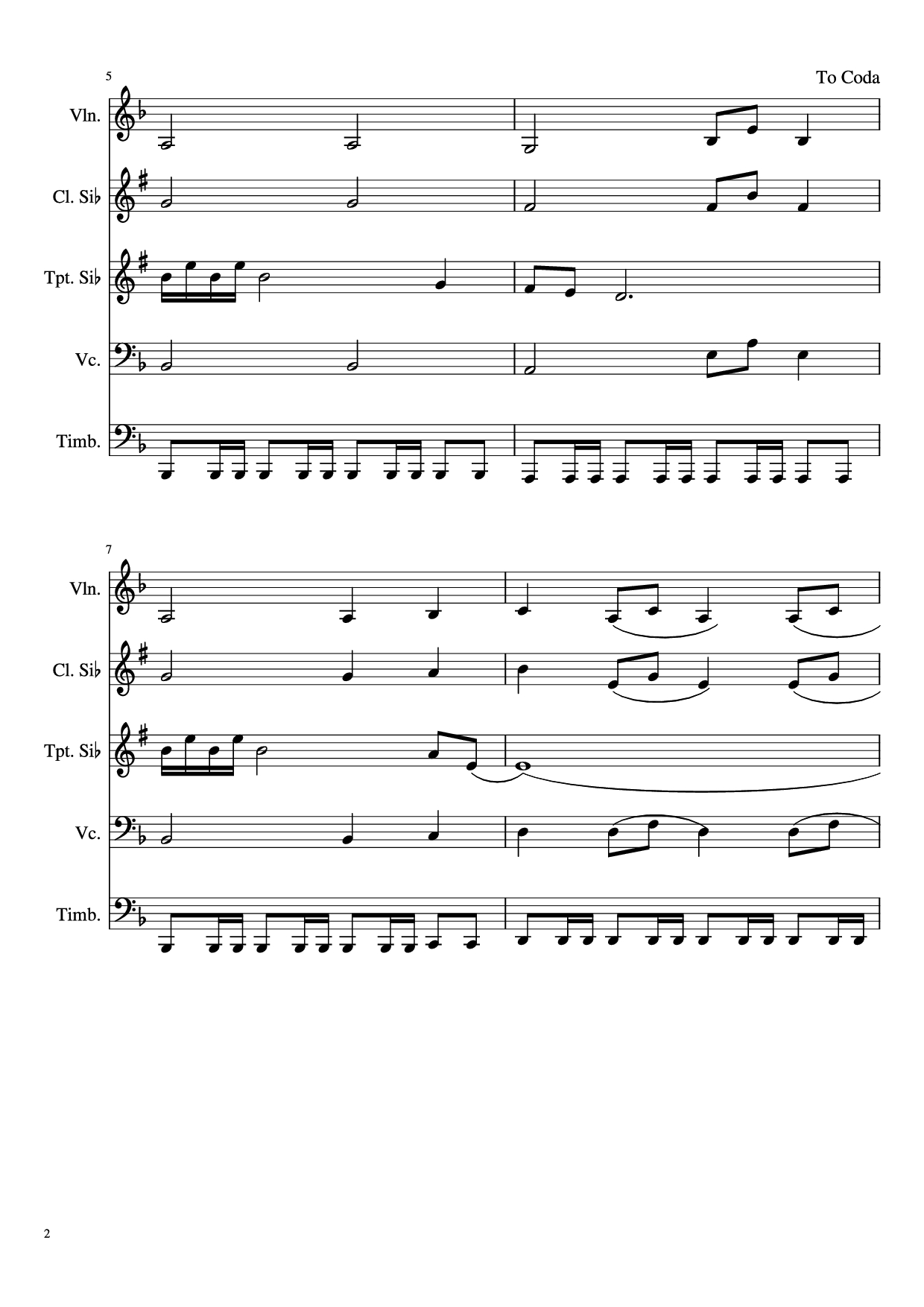 Trang 2 của Sheet nhạc PDF bài hát EL BUENO, EL FEO Y EL MALO. Violin - Ennio Morricone