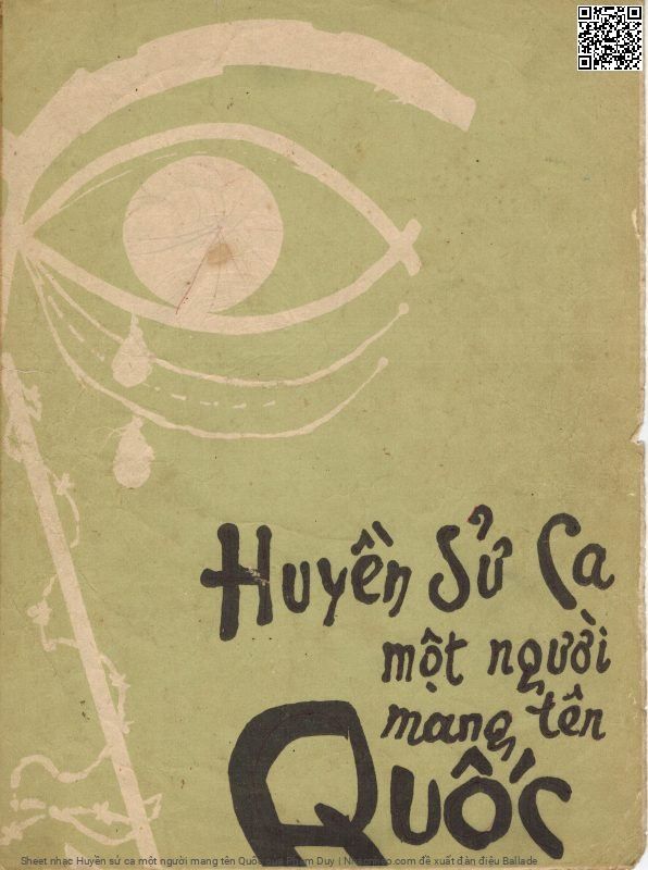 Trang 5 của Sheet nhạc PDF bài hát Huyền sử ca một người mang tên Quốc - Phạm Duy, Ngày  xưa khi anh vừa khóc chào  đời. Mẹ  yêu theo  gương người trước chọn  lời