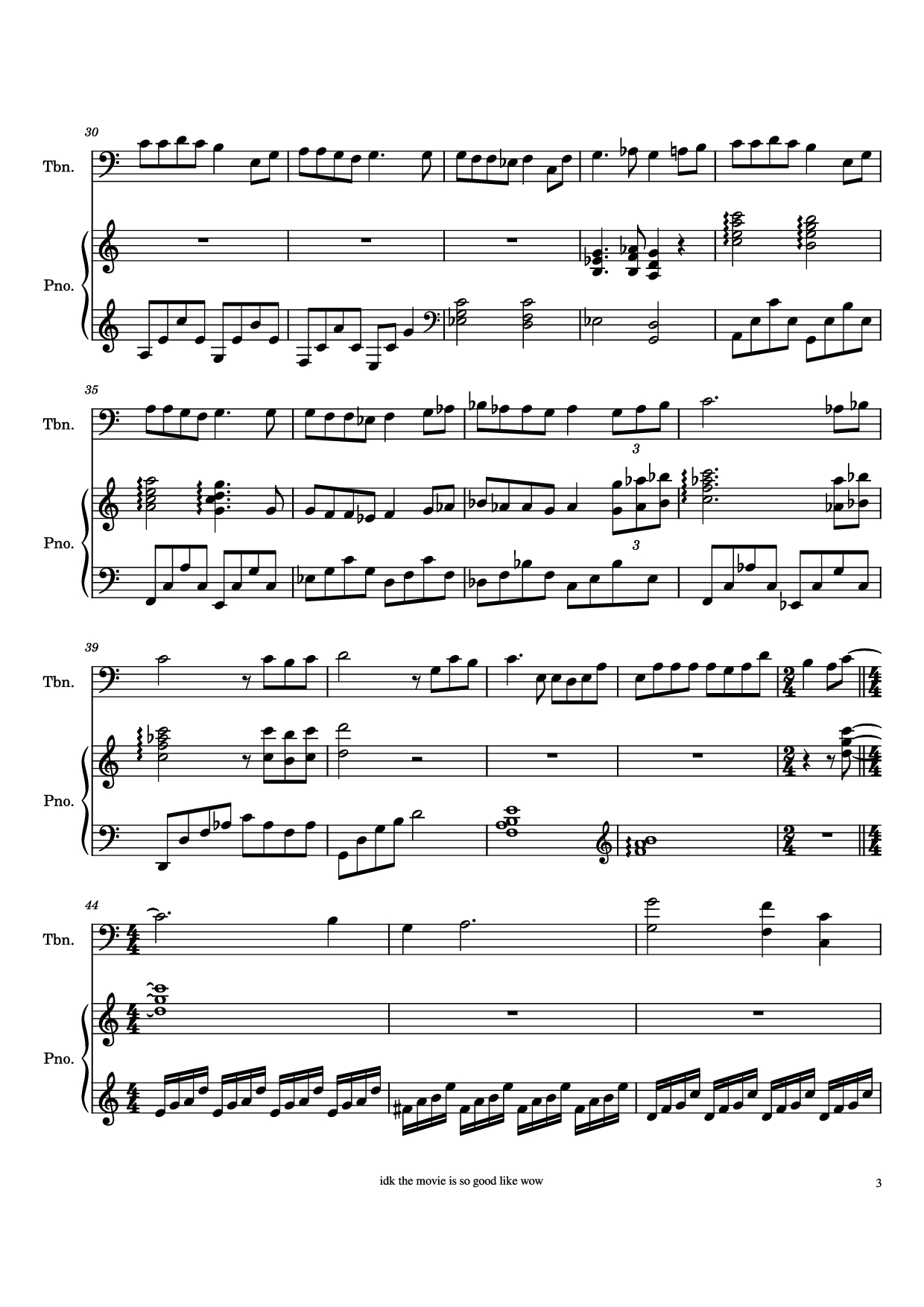Trang 3 của Sheet nhạc PDF Piano bài hát One Summer