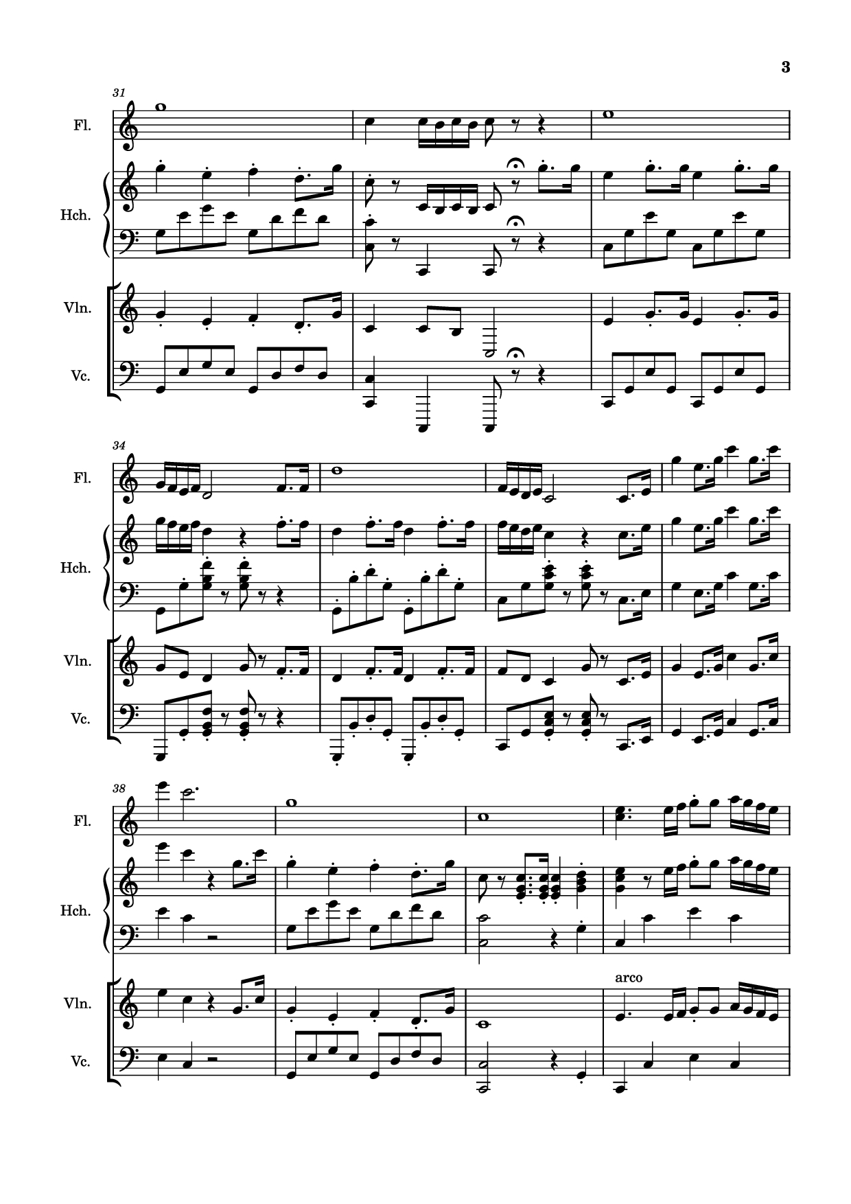 Trang 3 của Sheet nhạc PDF bài hát March Violin - Mozart