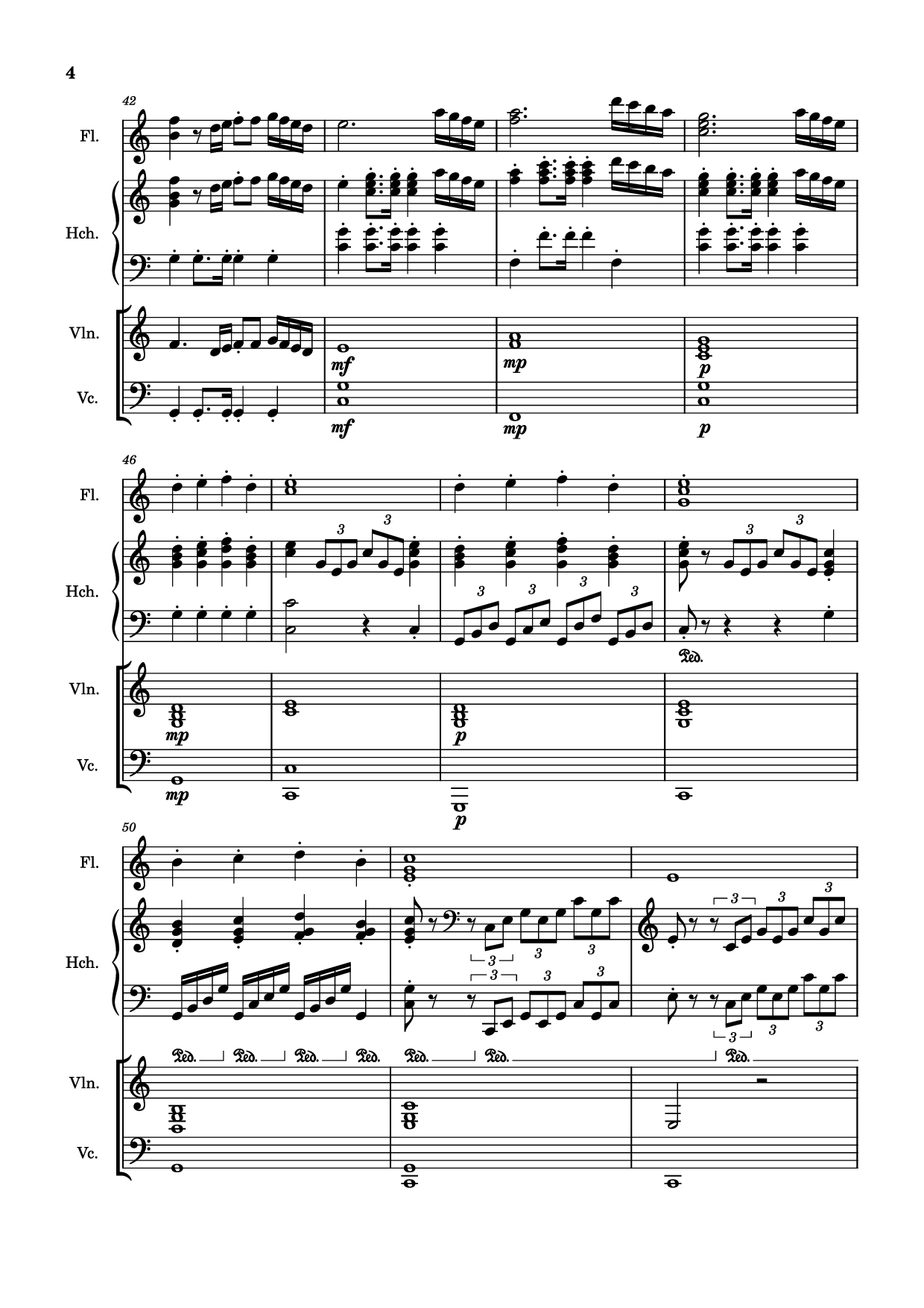 Trang 4 của Sheet nhạc PDF bài hát March Violin - Mozart