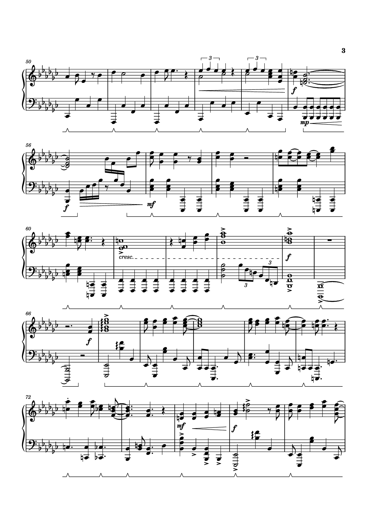 Trang 3 của Sheet nhạc PDF Piano bài hát Black Sorrow Piano - STUDIO LICO, 최용수