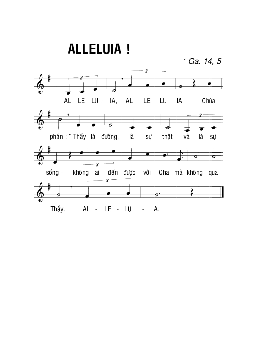 Trang 2 của Sheet nhạc PDF bài hát Thánh Vịnh 144, Con Sẽ Chúc Tụng - La Thập Tự