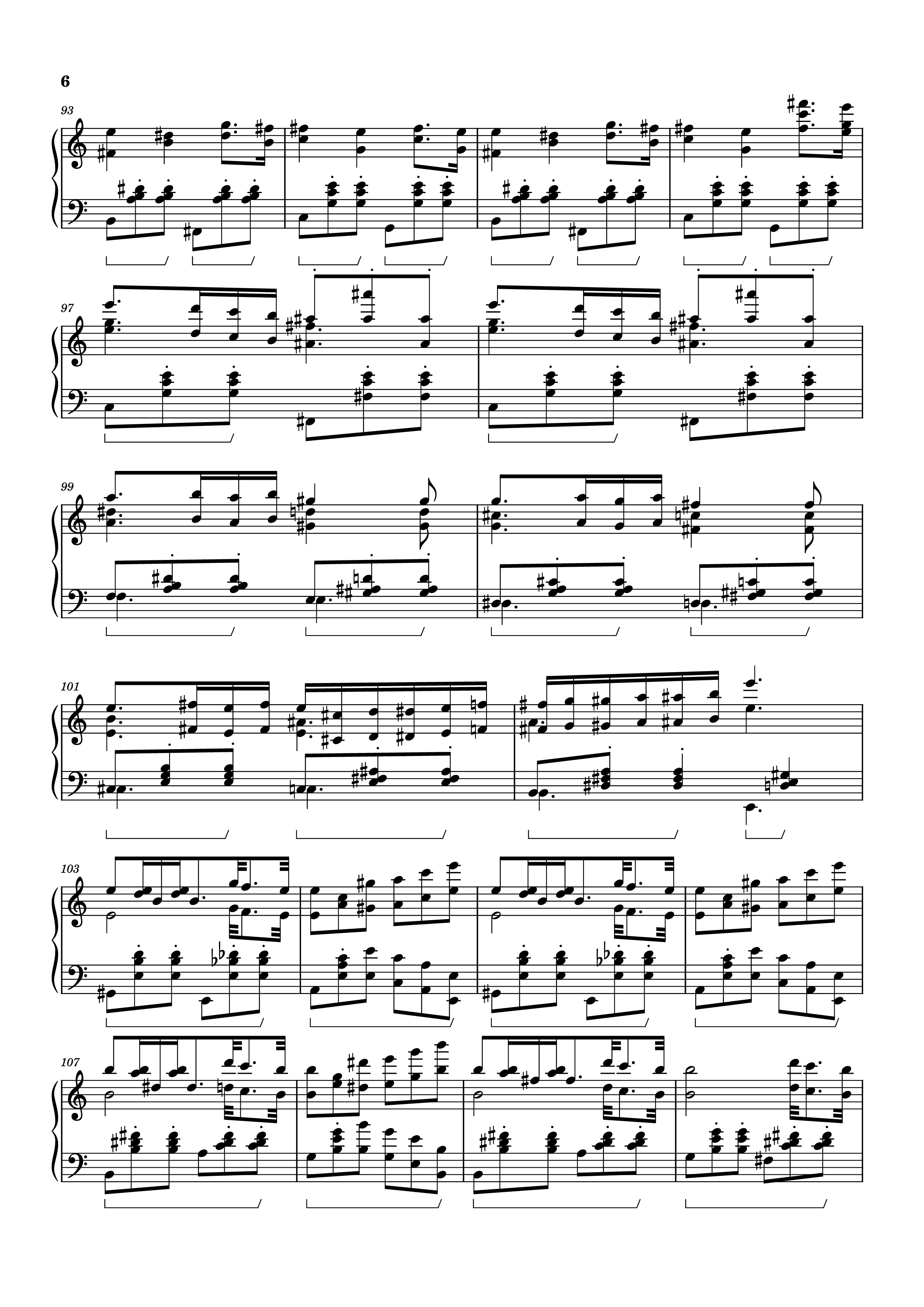 Trang 6 của Sheet nhạc PDF bài hát Waltz from Masquerade Piano - Khachaturian Trio