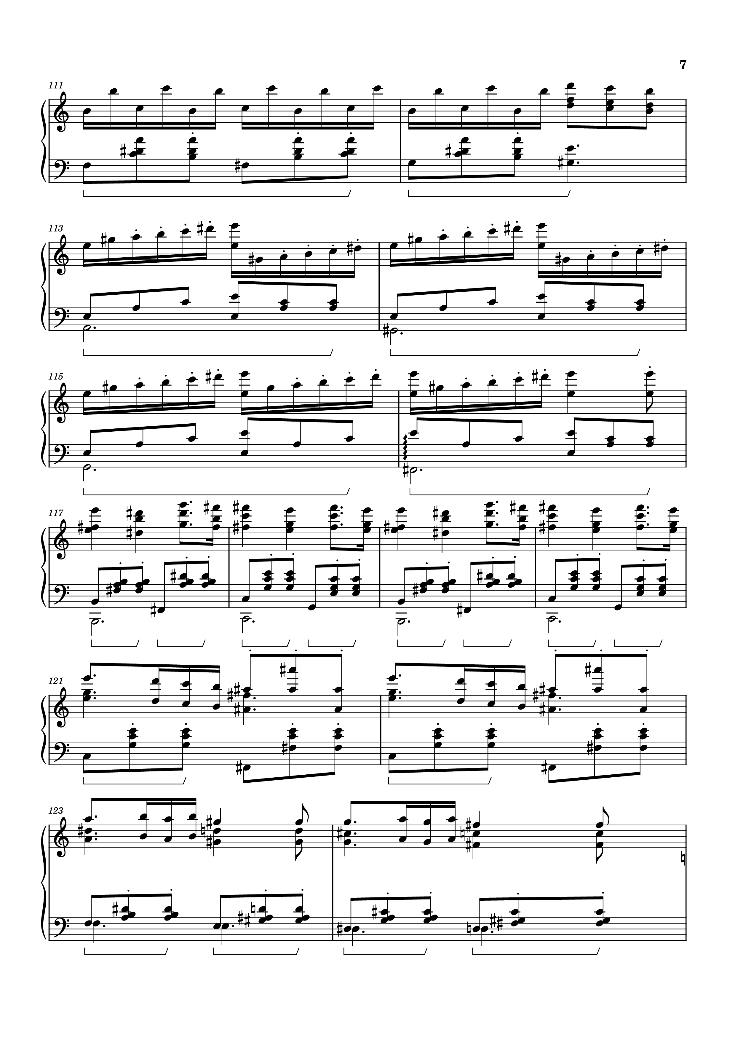 Trang 7 của Sheet nhạc PDF bài hát Waltz from Masquerade Piano - Khachaturian Trio