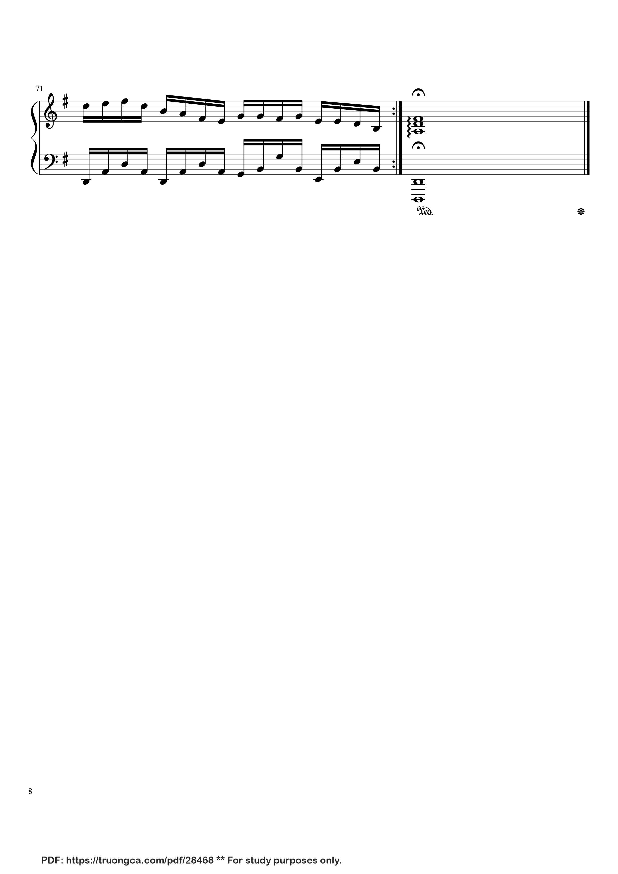 Trang 8 của Sheet nhạc PDF bài hát Drunken Sailor Piano - Irish Rovers