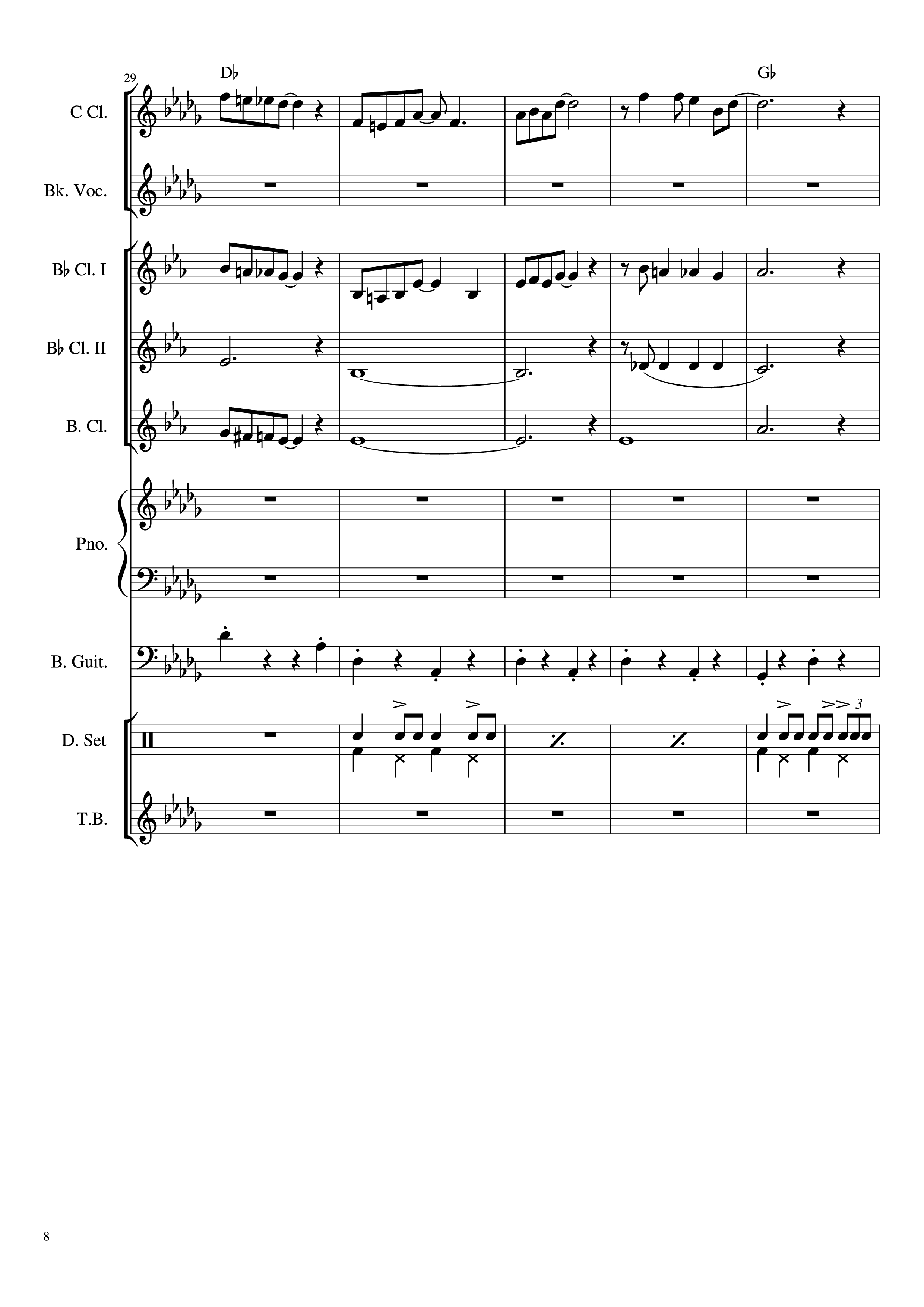 Trang 8 của Sheet nhạc PDF Piano bài hát THE JONNY PARKER THEME Piano - The Two Best Beatles