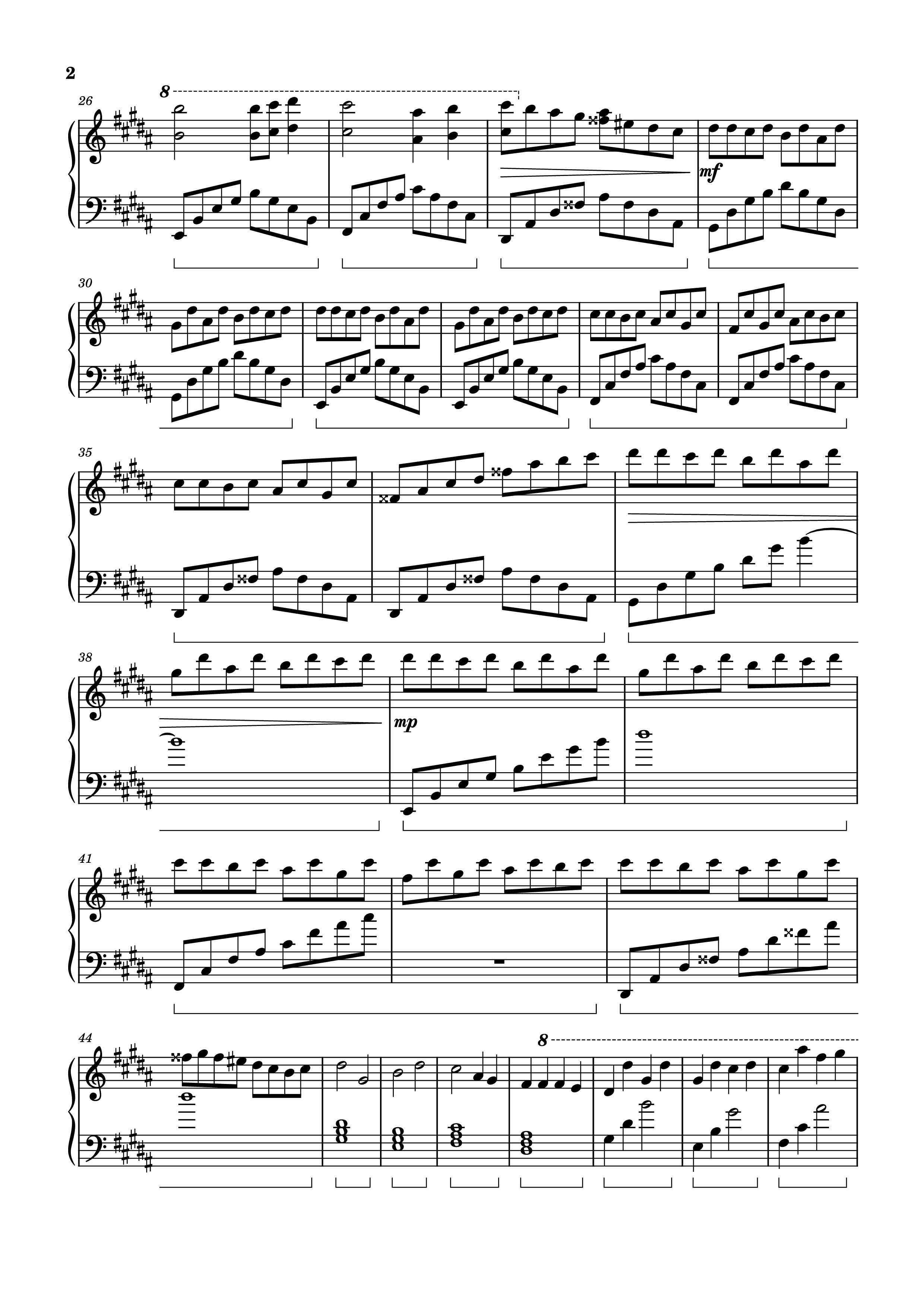 Trang 2 của Sheet nhạc PDF Piano bài hát VIRGO The Perfectionist Piano - Arr.: Dave