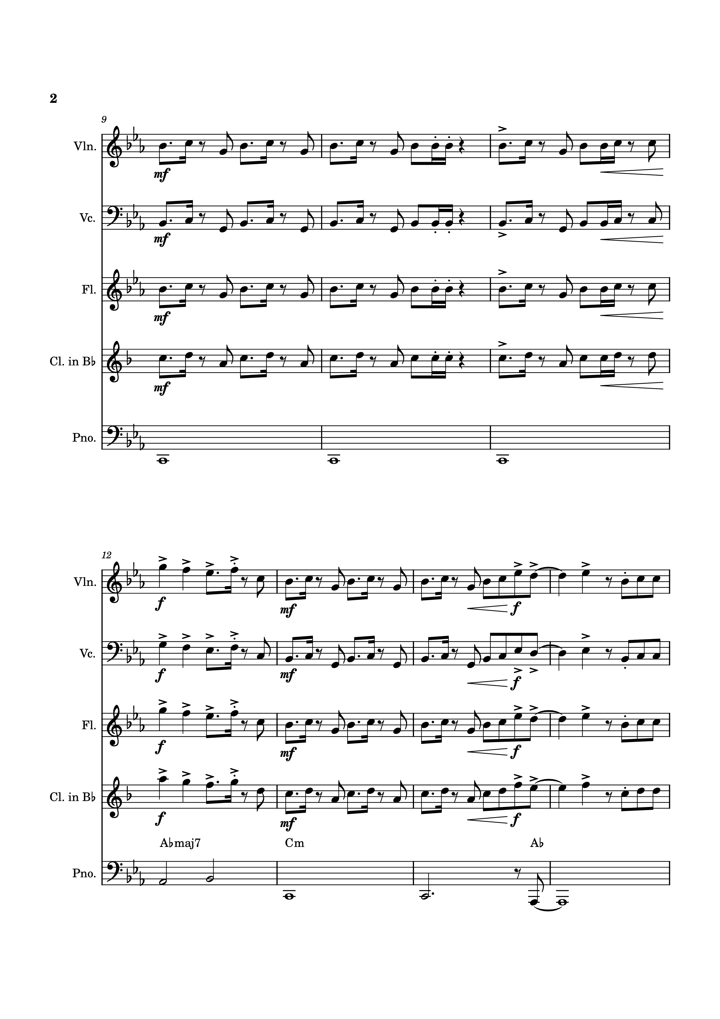 Trang 2 của Sheet nhạc PDF Piano bài hát Blink Gone Piano - Placeholder