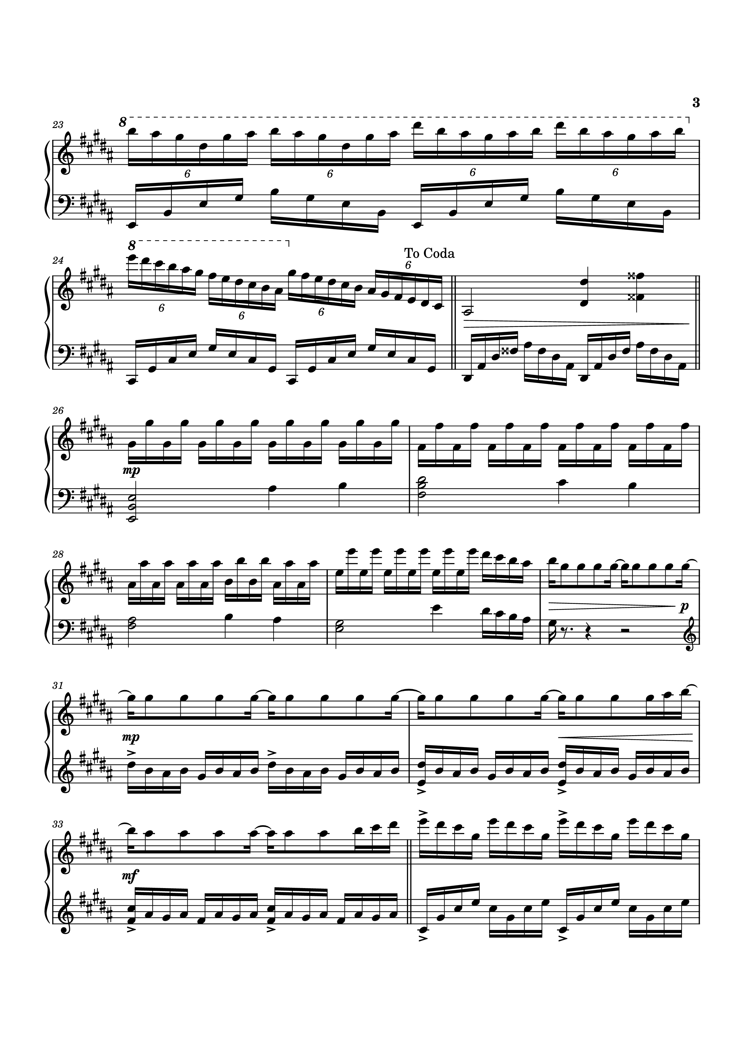 Trang 3 của Sheet nhạc PDF Piano bài hát PULSE Piano - Tony Ann