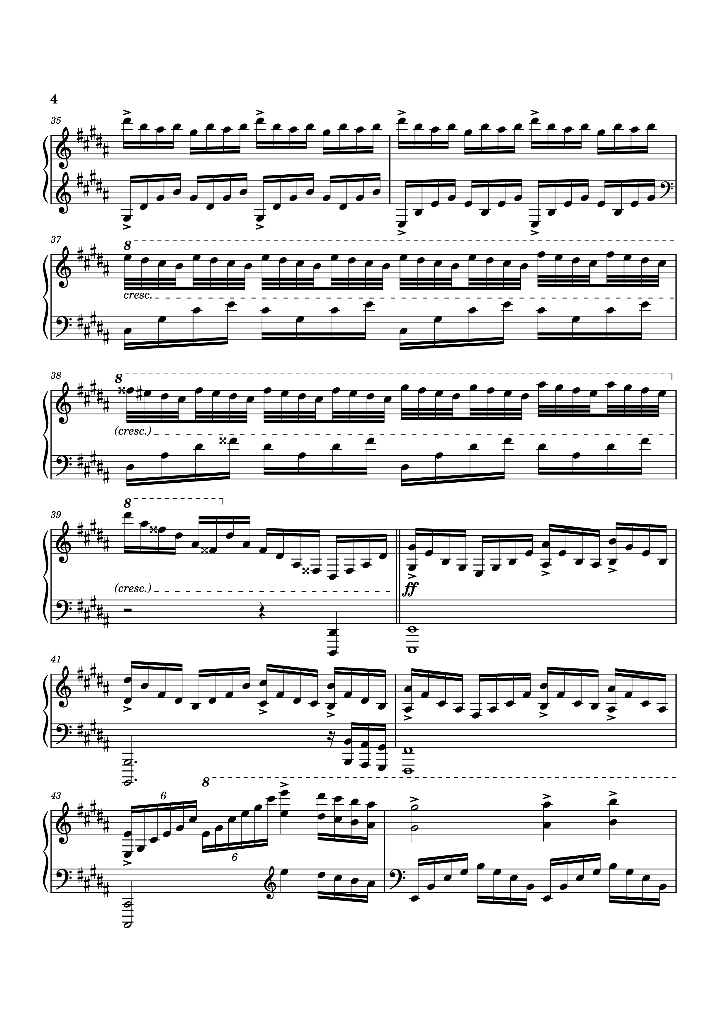Trang 4 của Sheet nhạc PDF Piano bài hát PULSE Piano - Tony Ann