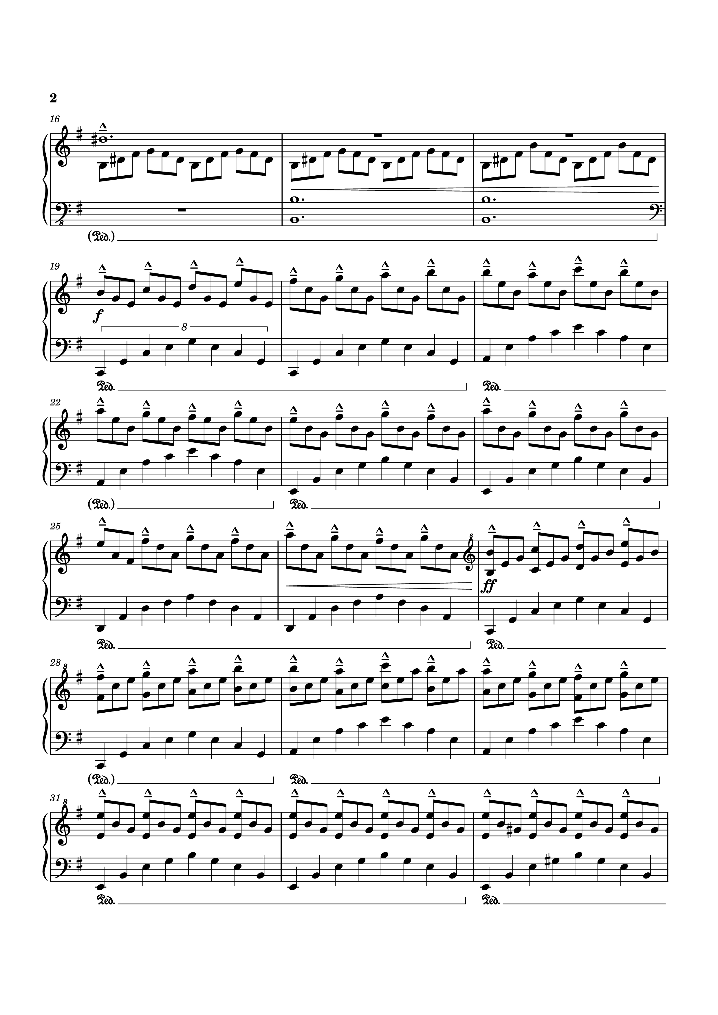 Trang 2 của Sheet nhạc PDF Piano bài hát Time Piano - Tony Ann