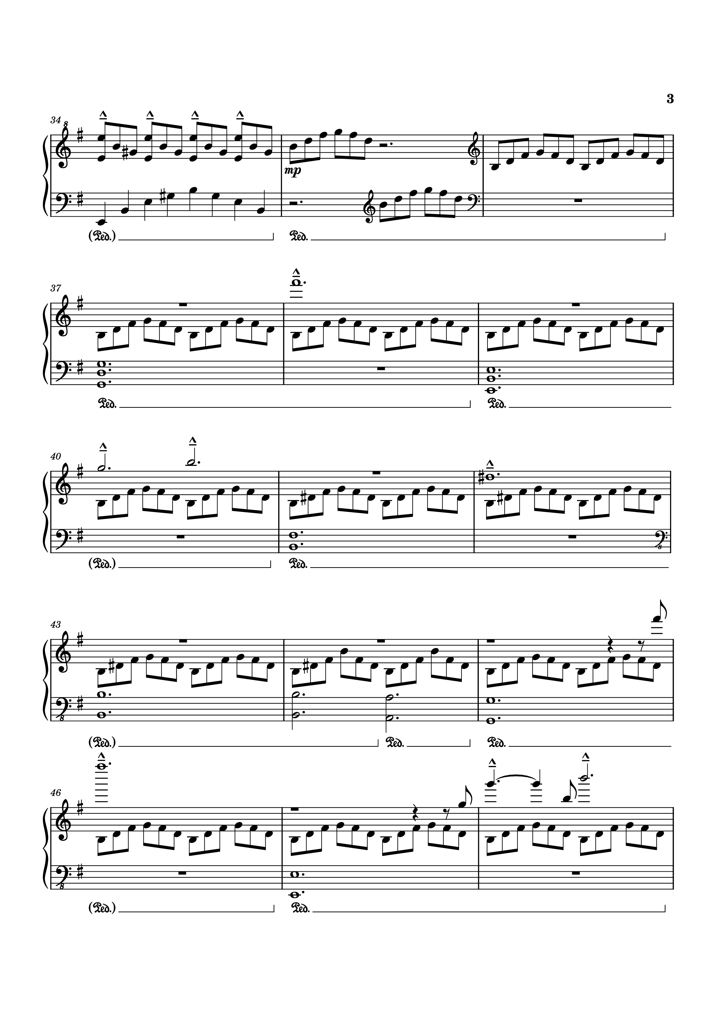 Trang 3 của Sheet nhạc PDF Piano bài hát Time Piano - Tony Ann