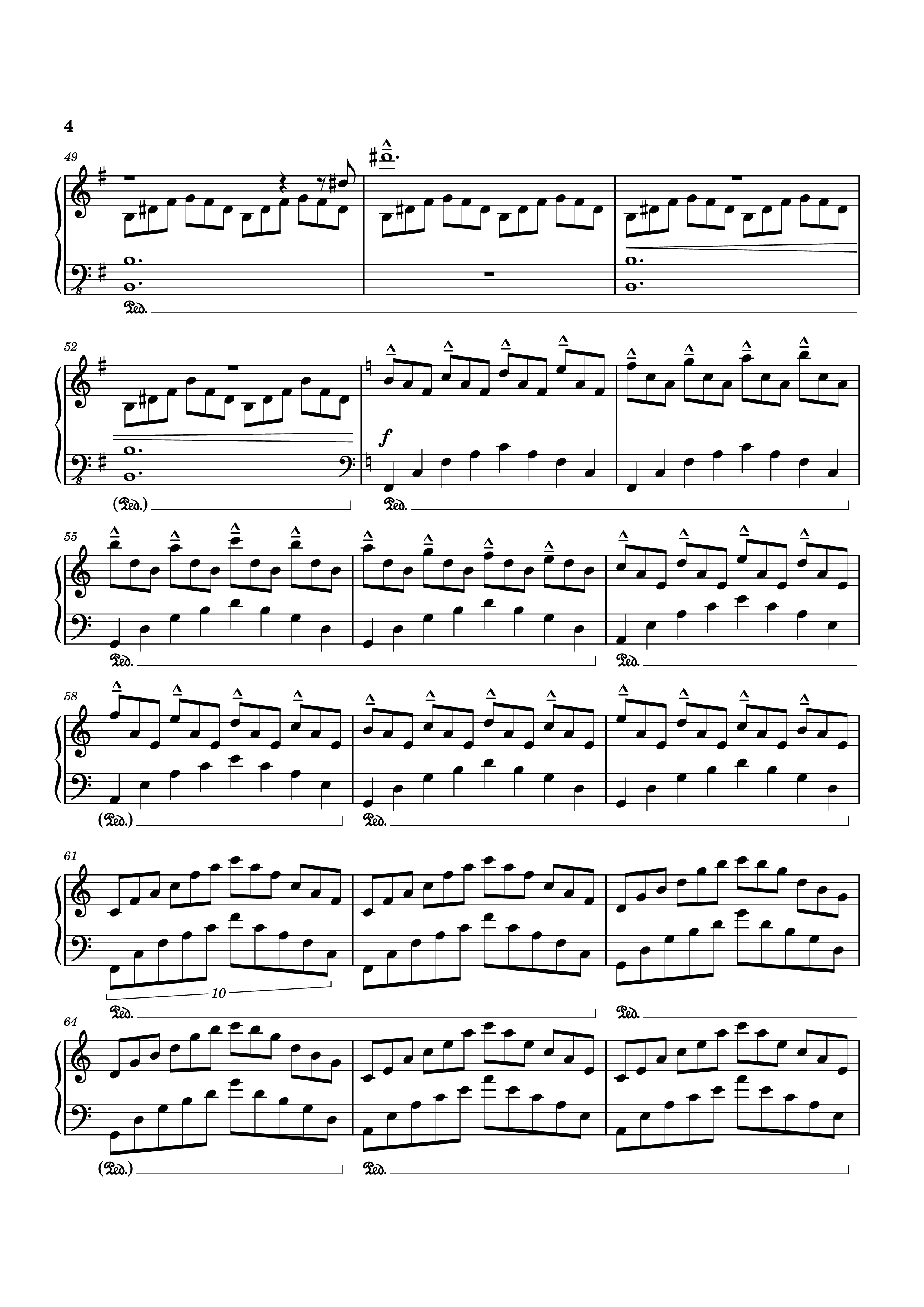 Trang 4 của Sheet nhạc PDF Piano bài hát Time Piano - Tony Ann