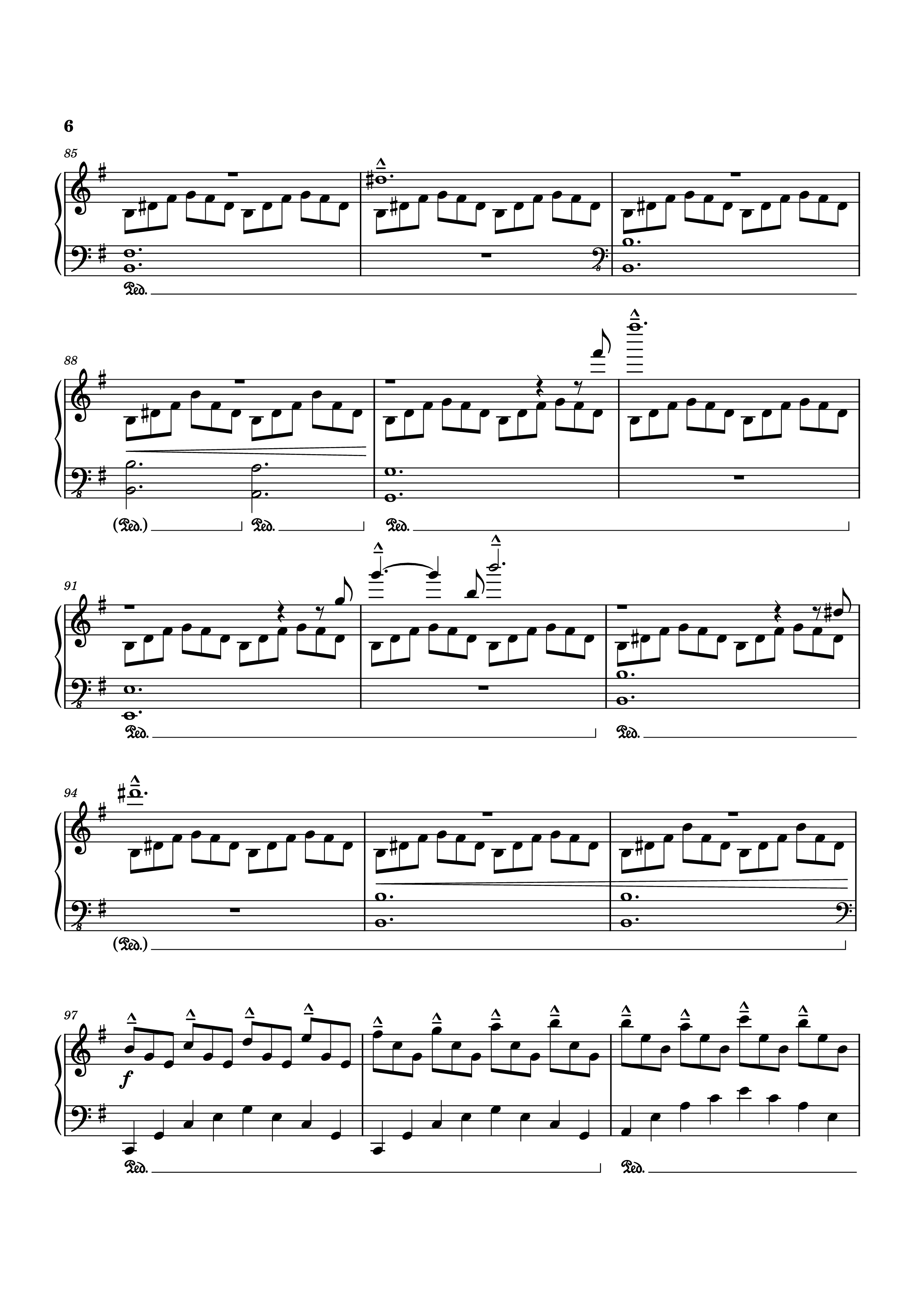 Trang 6 của Sheet nhạc PDF Piano bài hát Time Piano - Tony Ann
