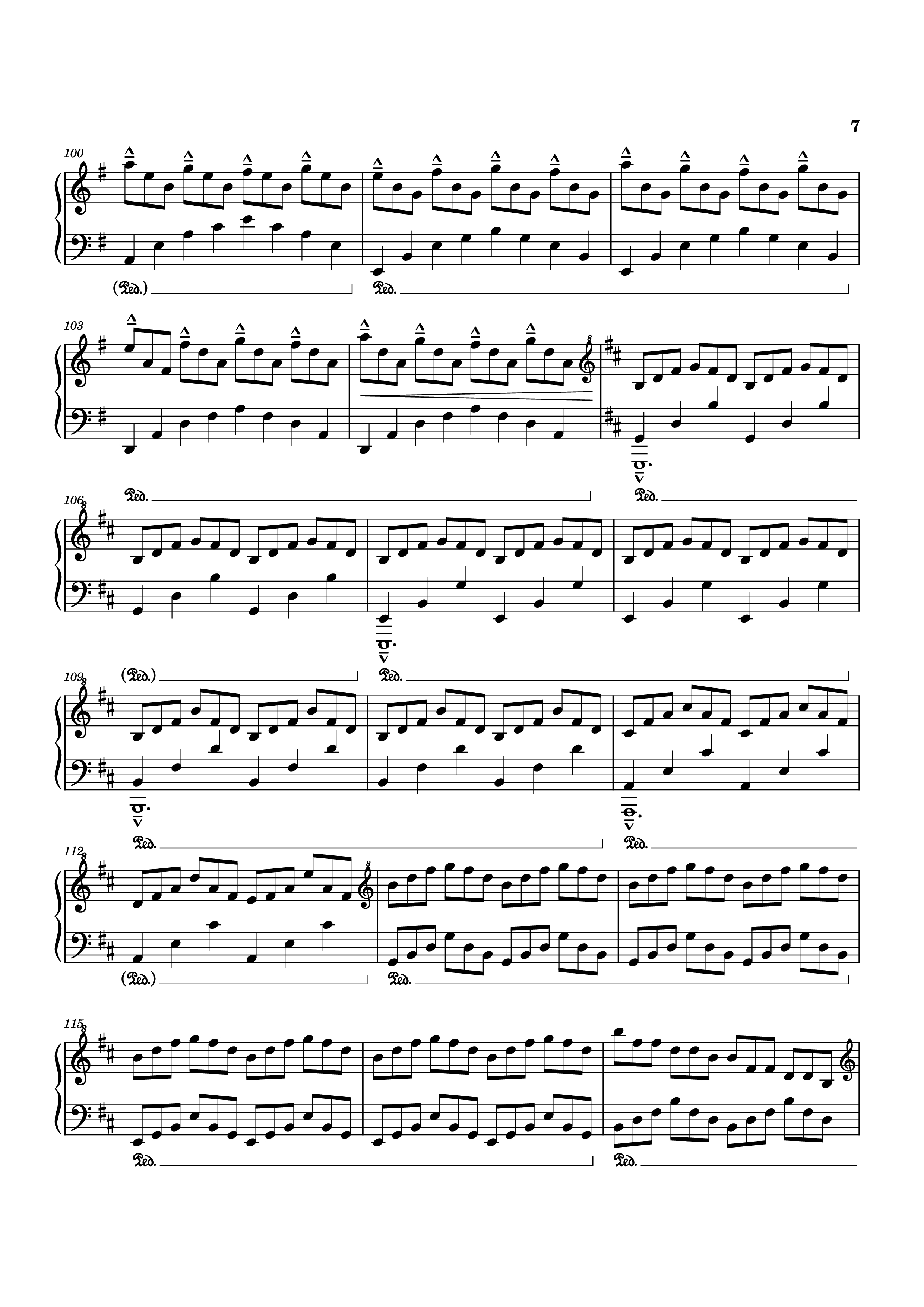Trang 7 của Sheet nhạc PDF Piano bài hát Time Piano - Tony Ann