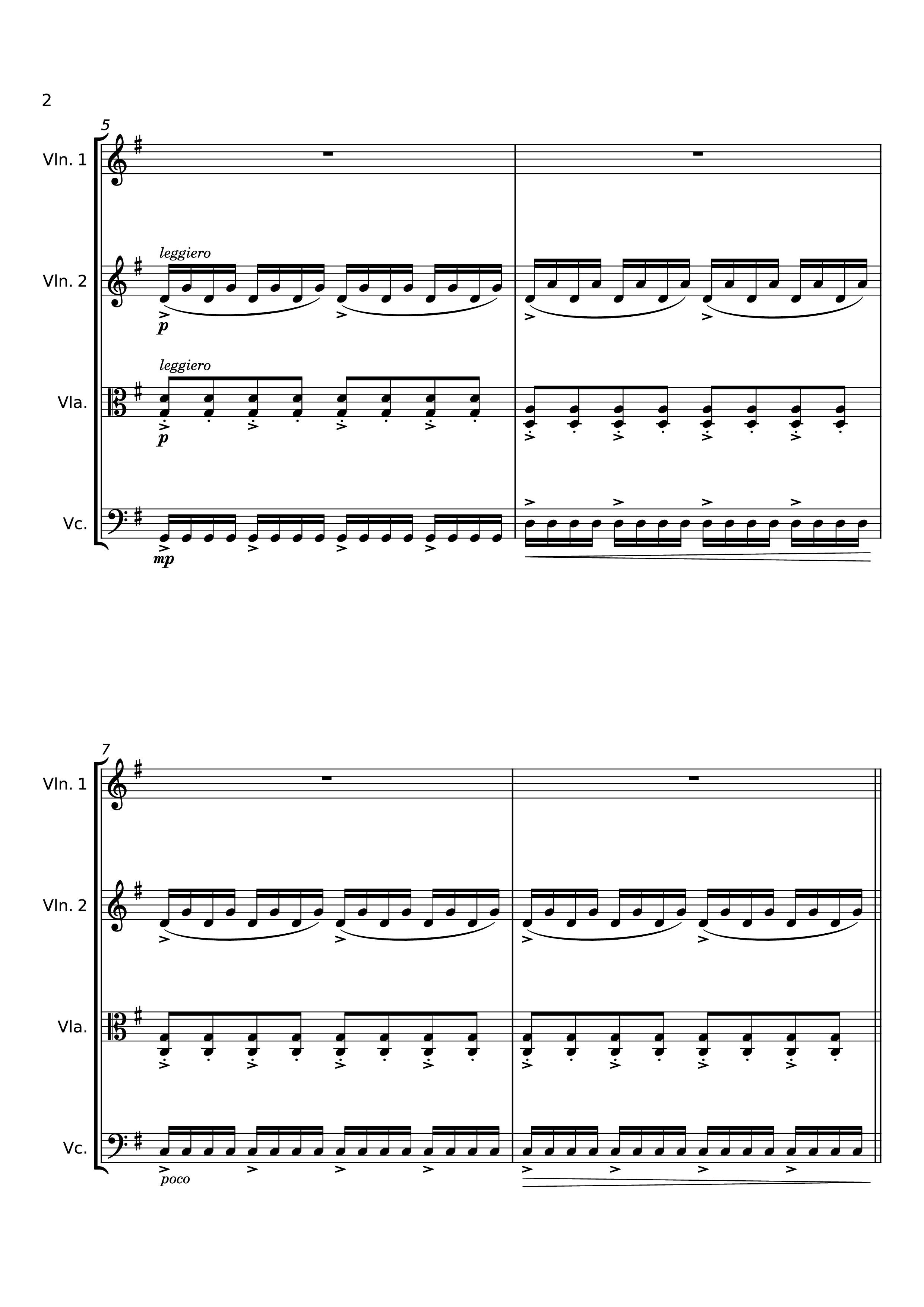 Trang 2 của Sheet nhạc PDF bài hát Dancing On My Own Violin - Svetakorol777