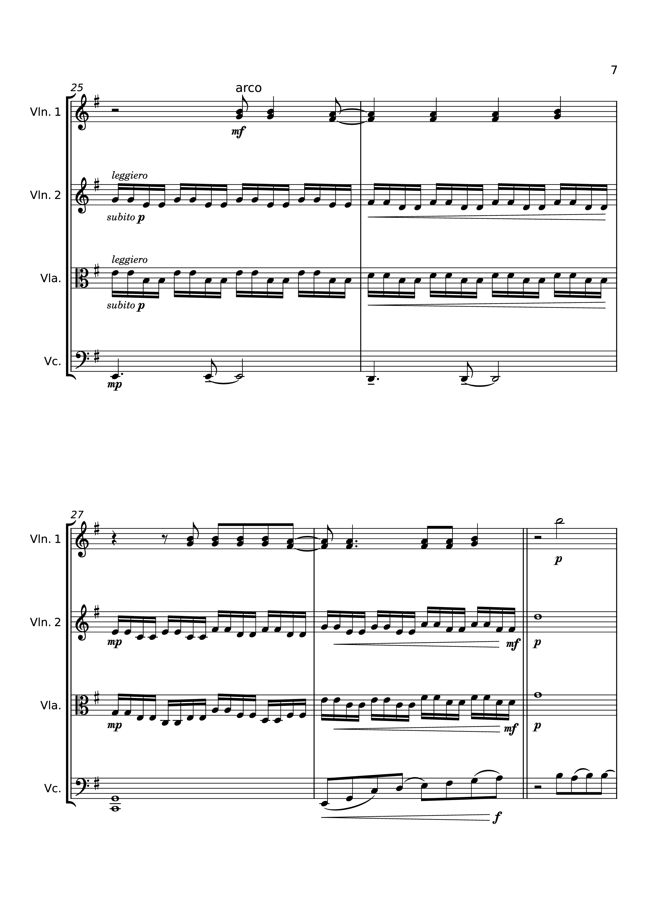 Trang 7 của Sheet nhạc PDF bài hát Dancing On My Own Violin - Svetakorol777