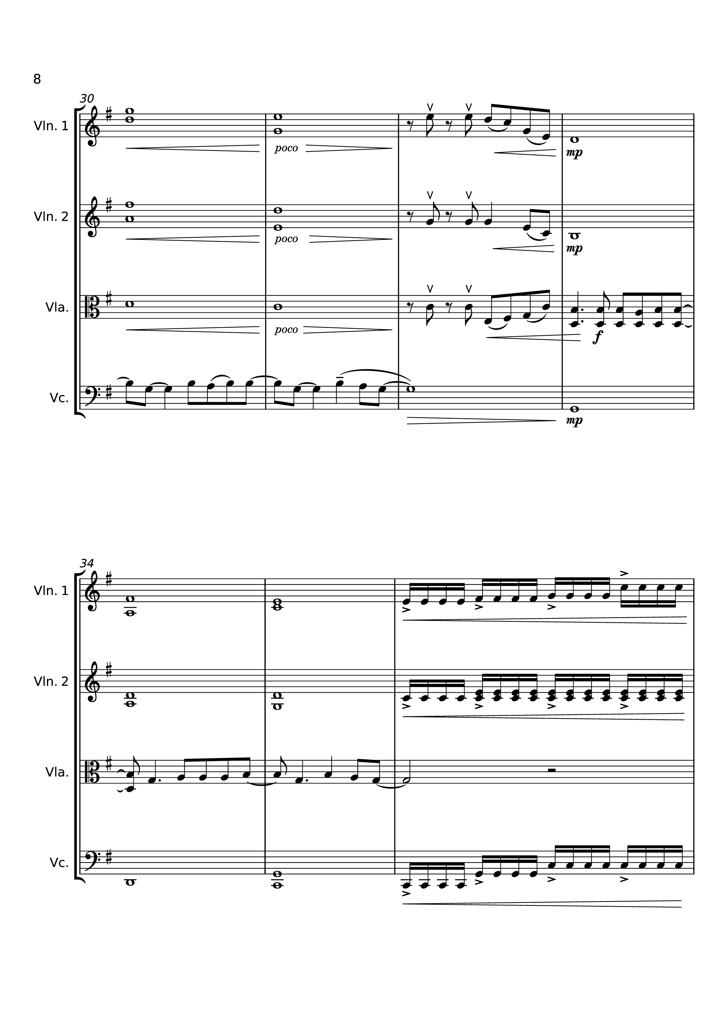 Trang 8 của Sheet nhạc PDF bài hát Dancing On My Own Violin - Svetakorol777