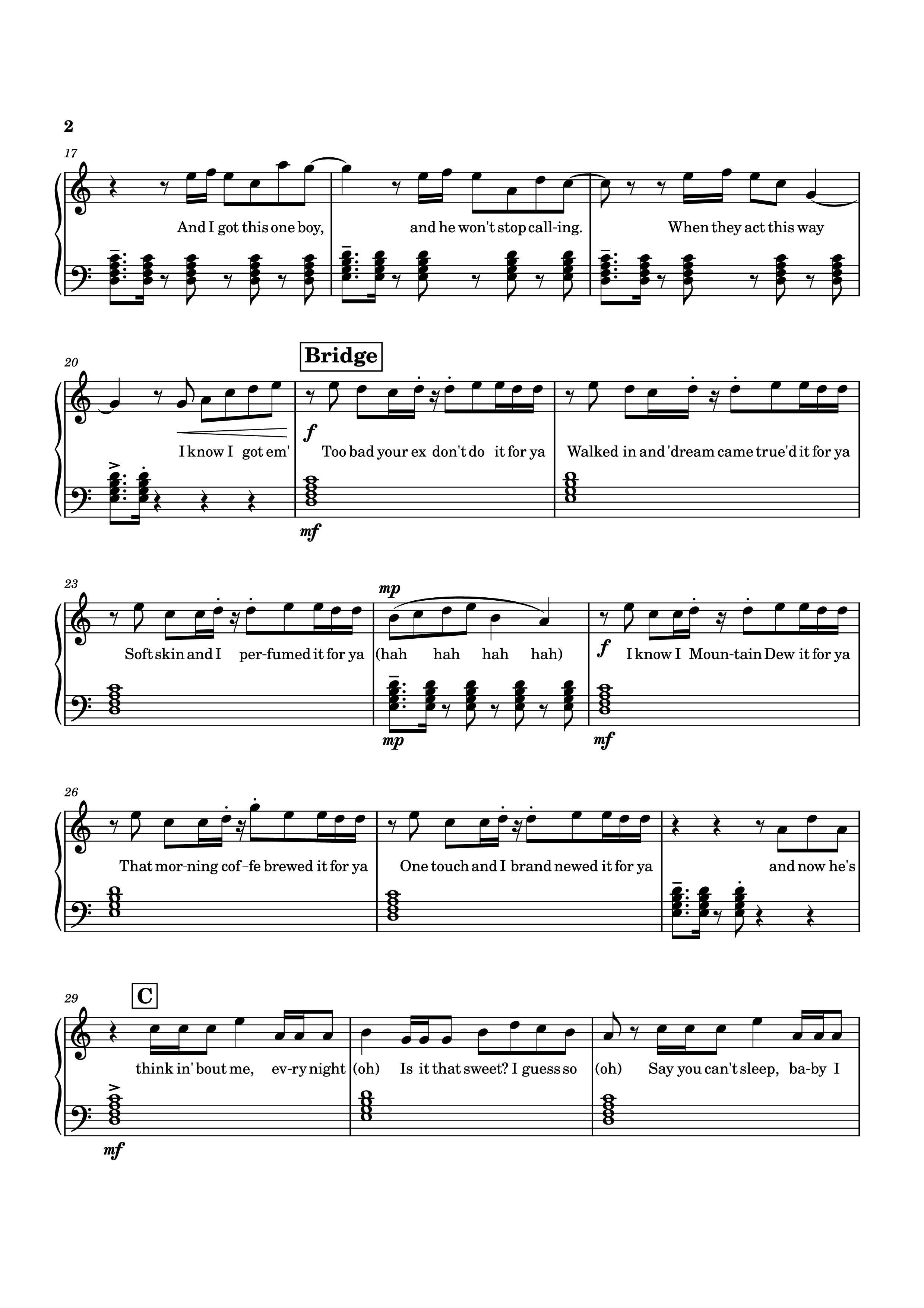 Trang 2 của Sheet nhạc PDF Piano bài hát Espresso Piano - Sabrina Carpenter, arr. NikKeys