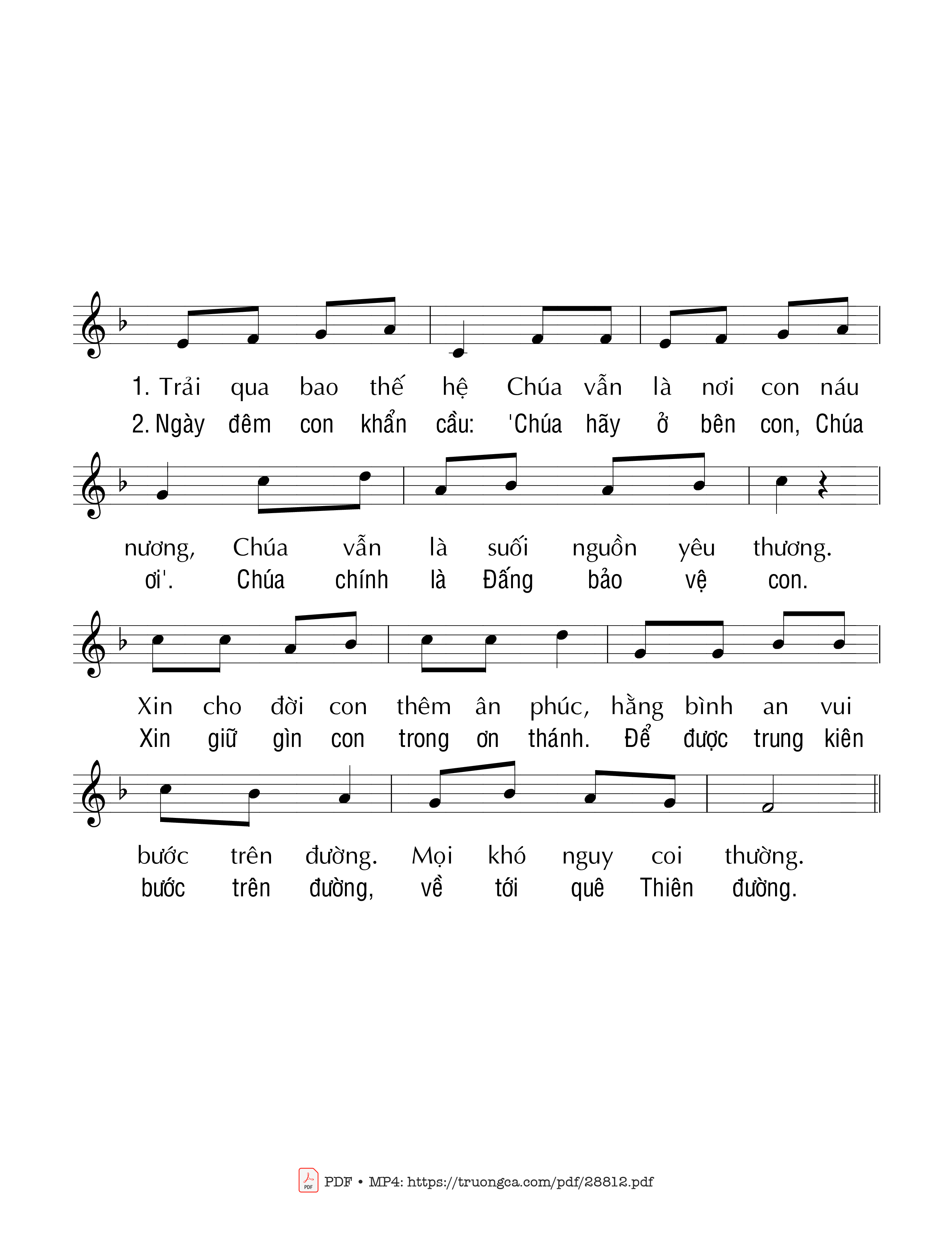 Nhập Lễ Chúa Nhật Thường Niên Chúa ơi, Trang 2