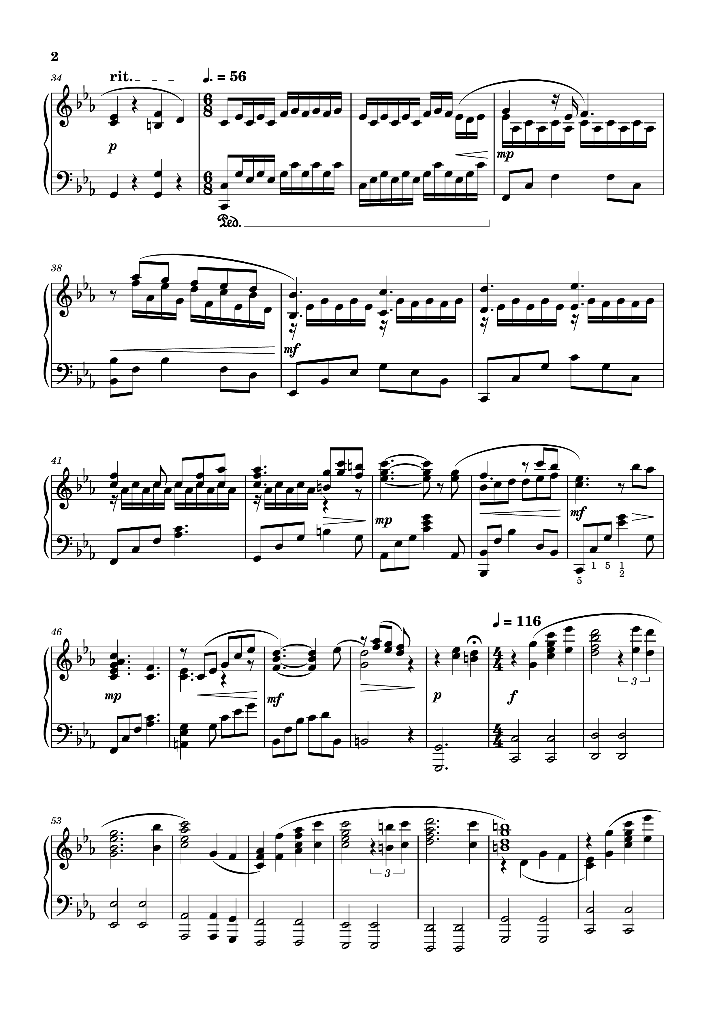 Trang 2 của Sheet nhạc PDF Piano bài hát Alicia Piano - Lorien Testard